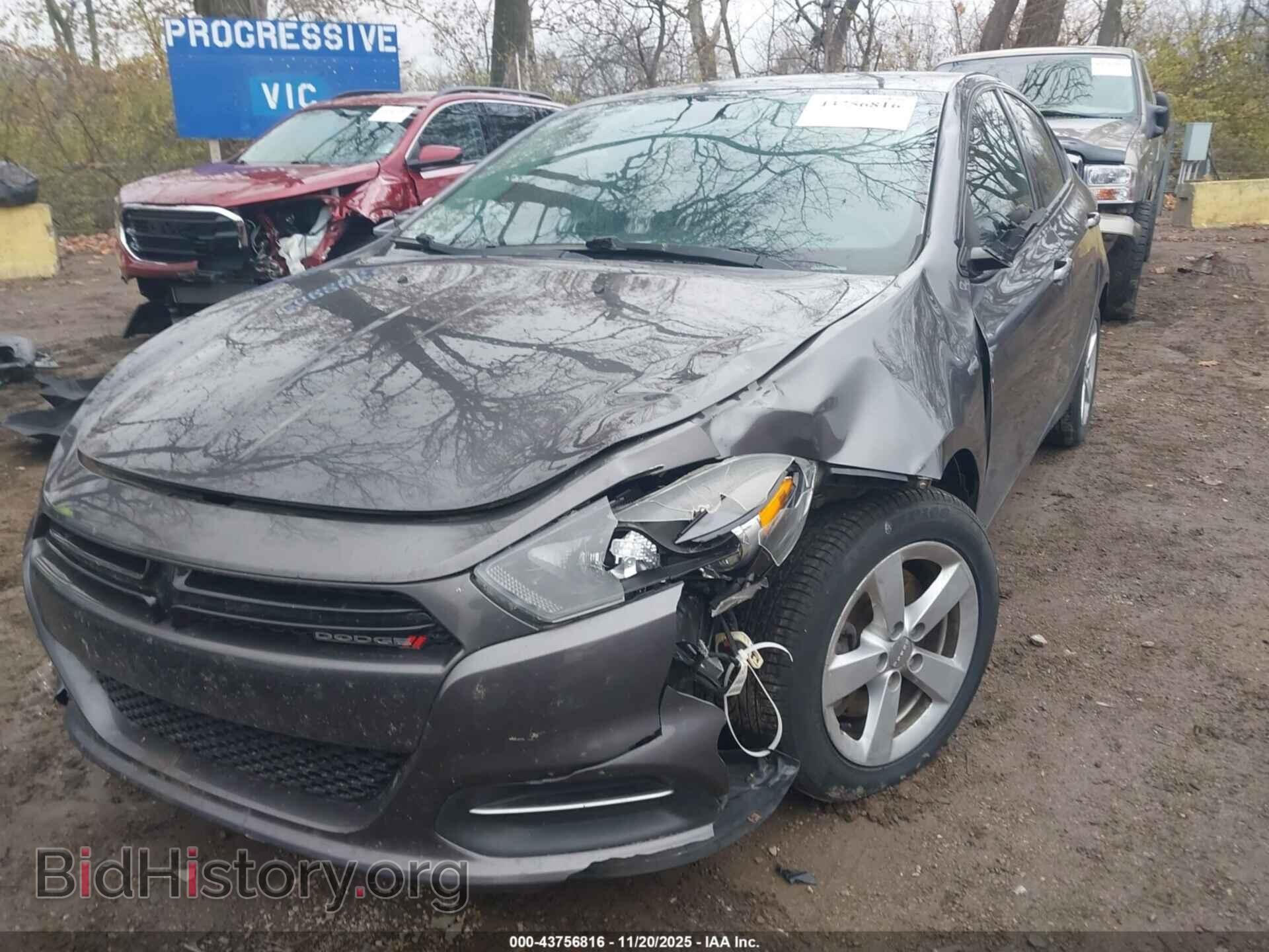 2015 DODGE DART - VIN: 1C3CDFBB3FD131822 - Фото 2