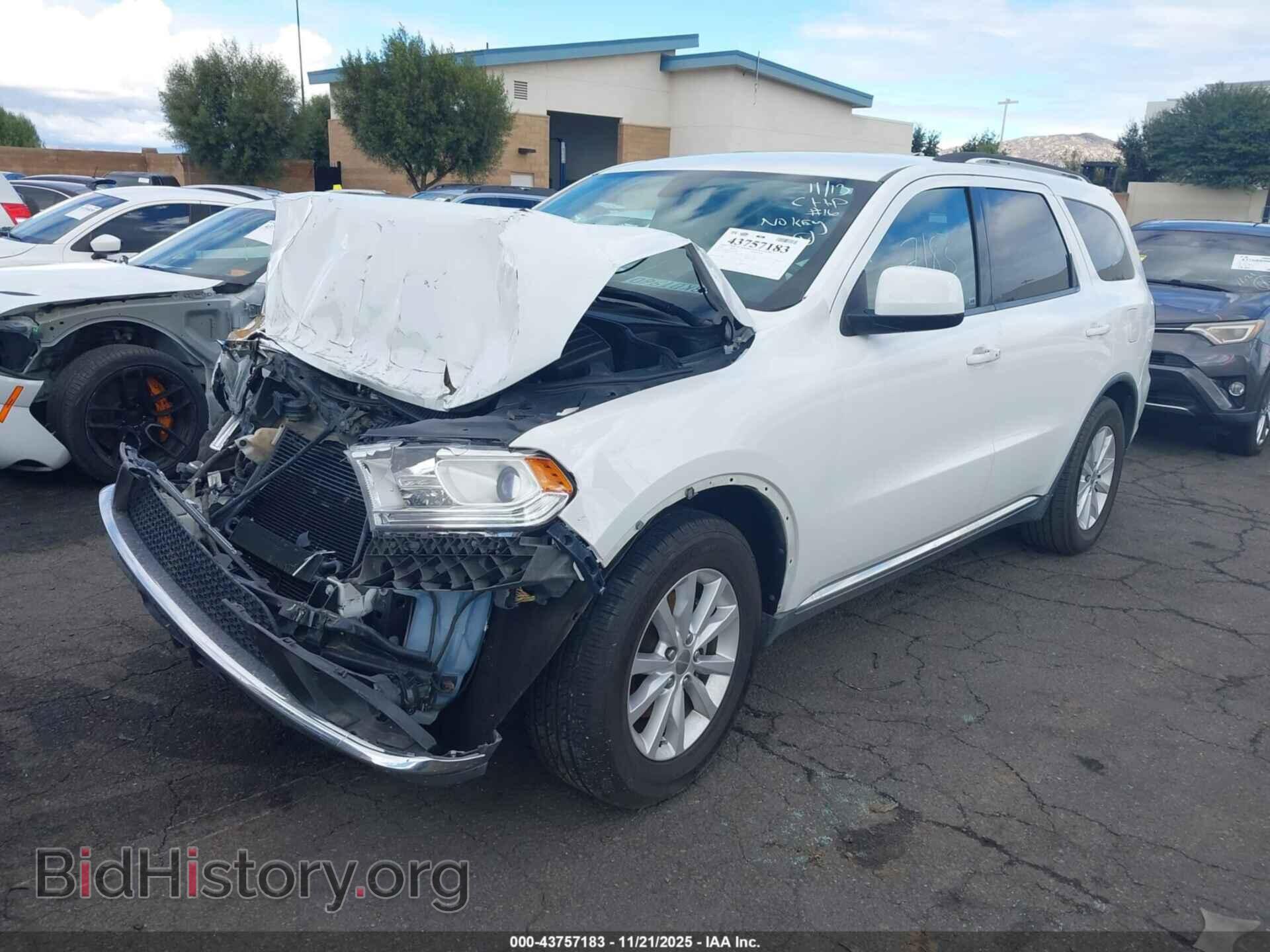 2014 DODGE DURANGO - VIN: 1C4RDHAGXEC974449 - Фото 2