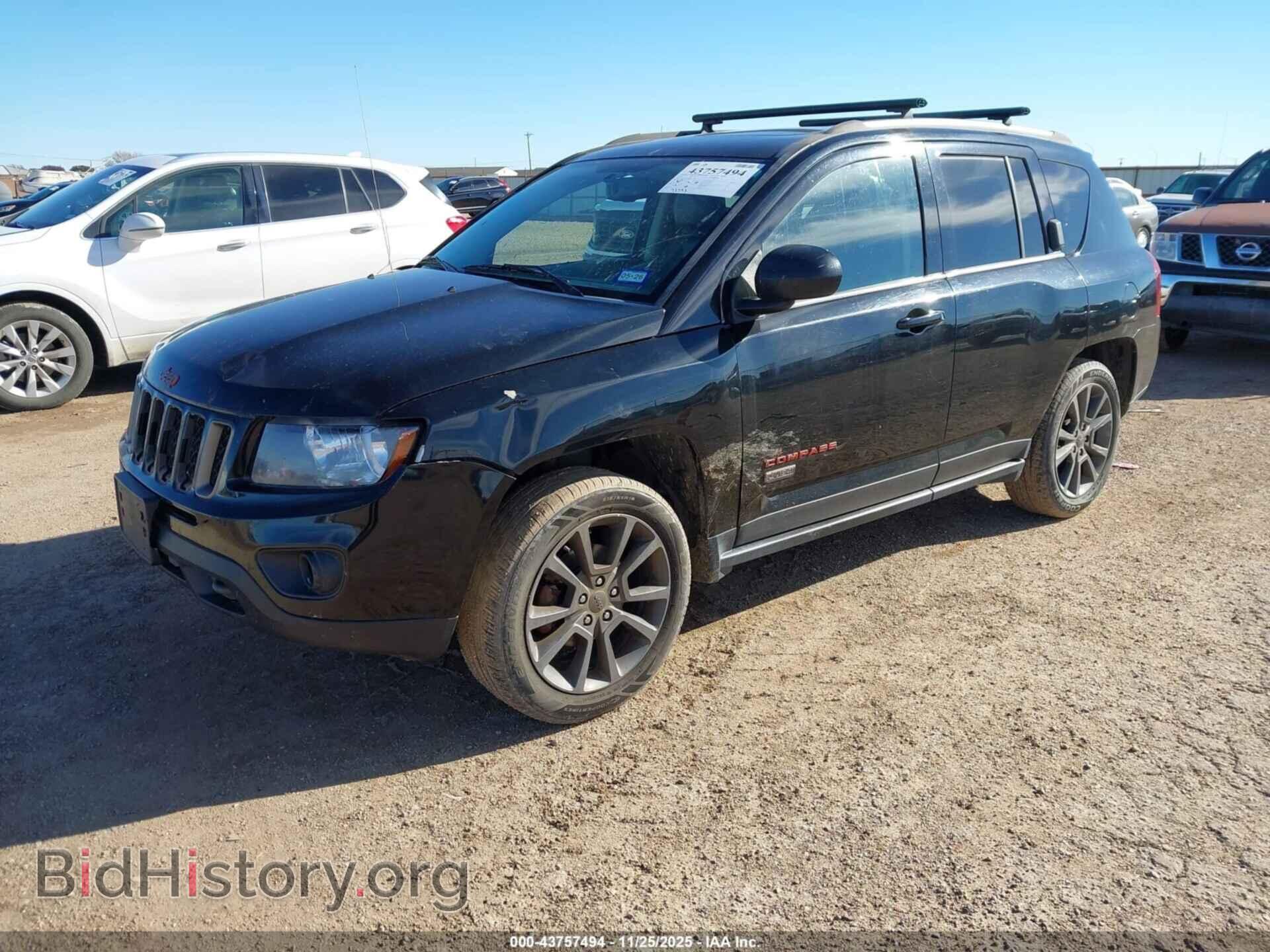 2016 JEEP COMPASS - VIN: 1C4NJDBB3GD674882 - Фото 2