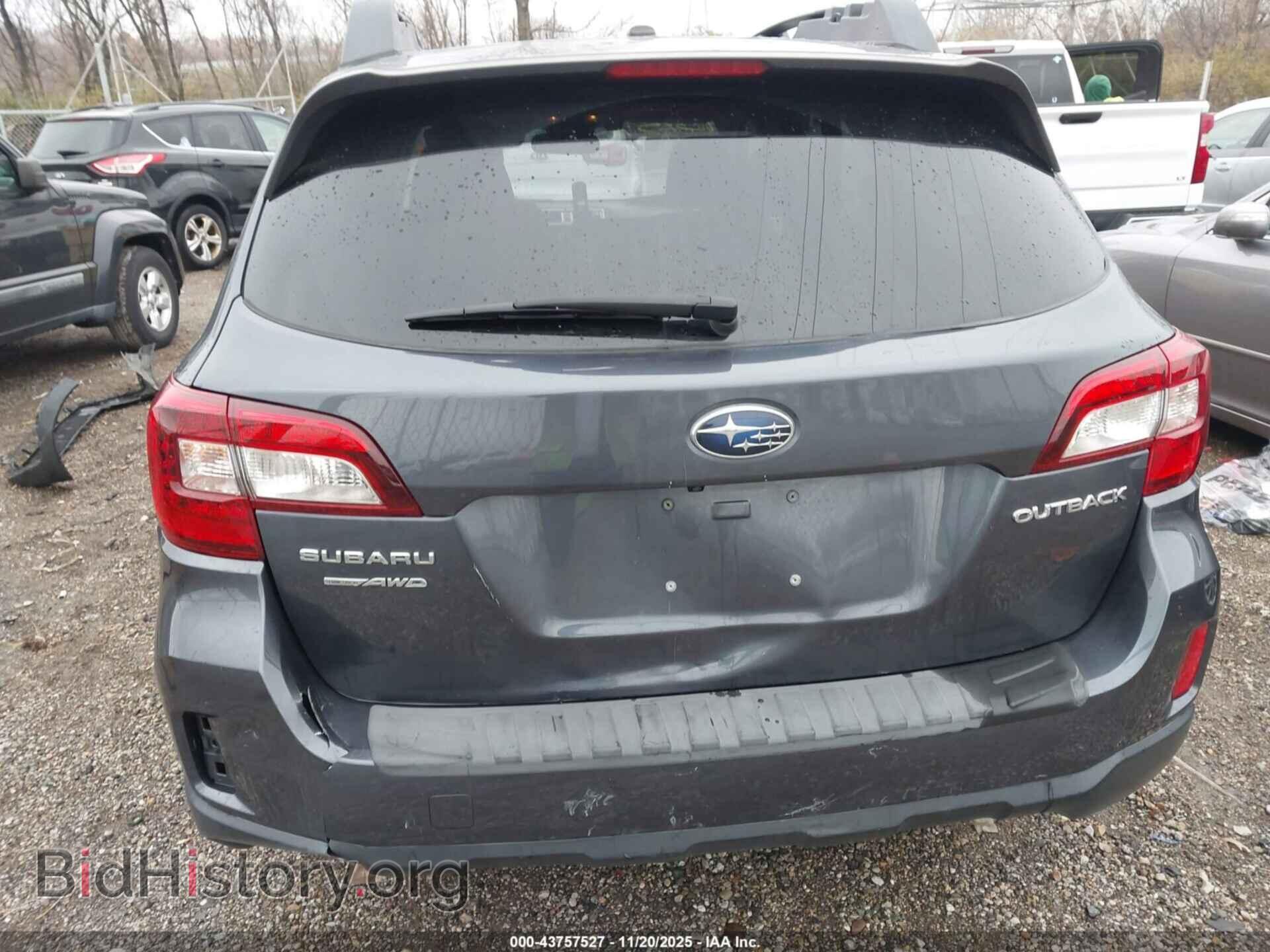 2015 SUBARU OUTBACK - VIN: 4S4BSANC4F3362220 - Фото 6