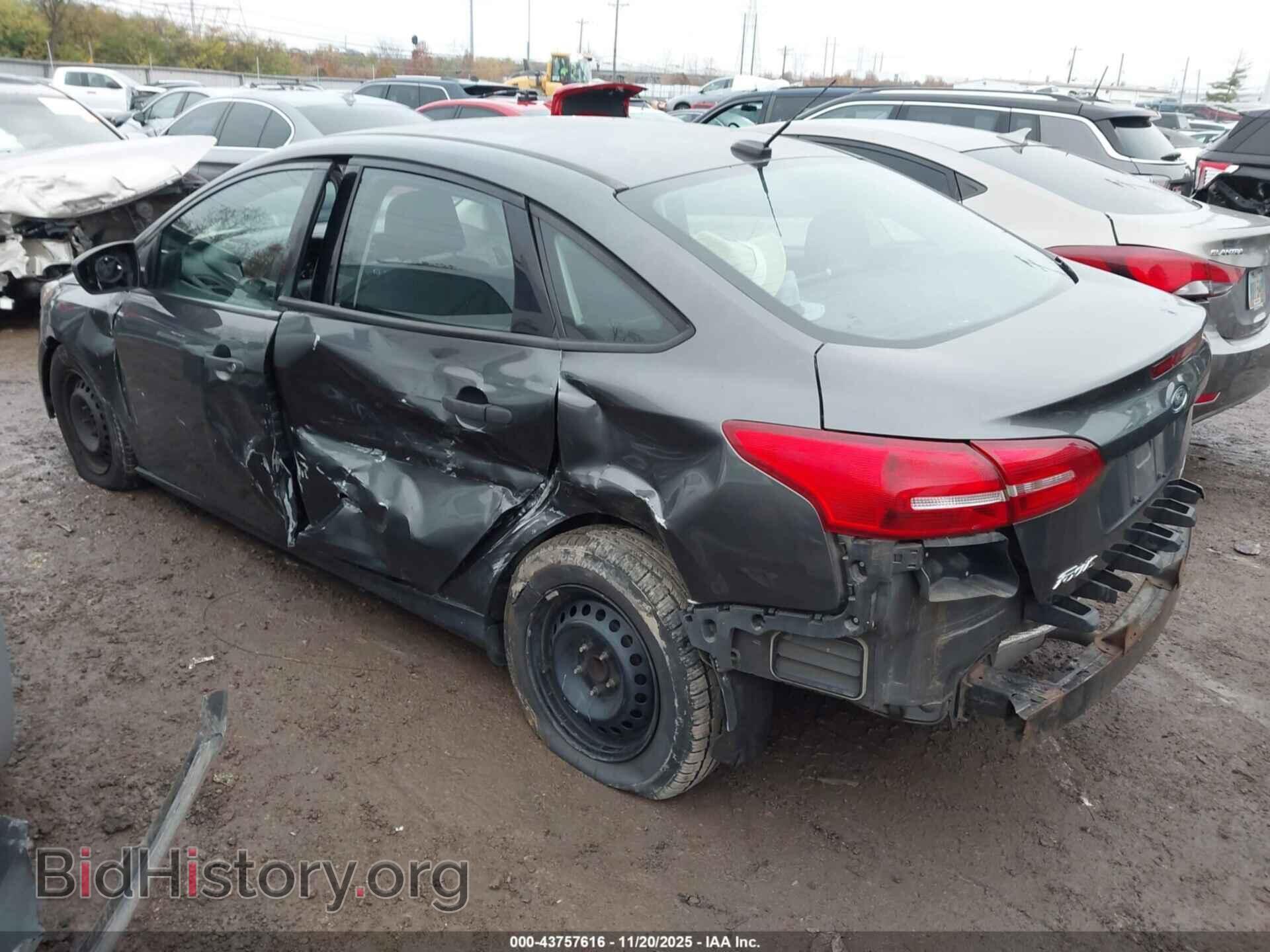 2018 FORD FOCUS - VIN: 1FADP3E25JL301376 - Фото 3