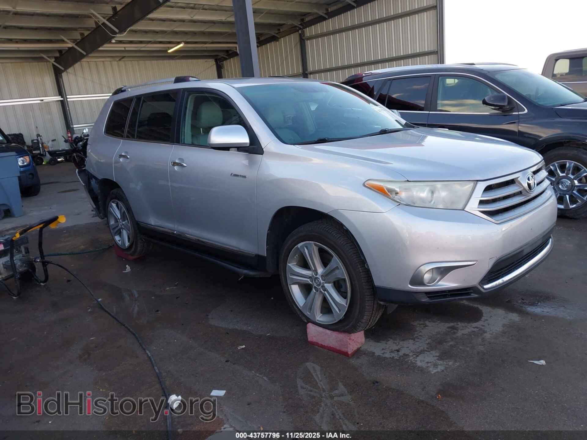 Фотография 5TDDK3EH8DS218640 - TOYOTA HIGHLANDER 2013