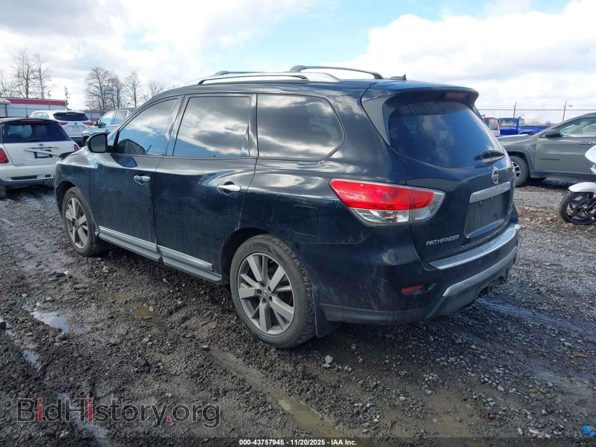 2014 NISSAN PATHFINDER - VIN: 5N1AR2MM7EC716771 - Фото 3