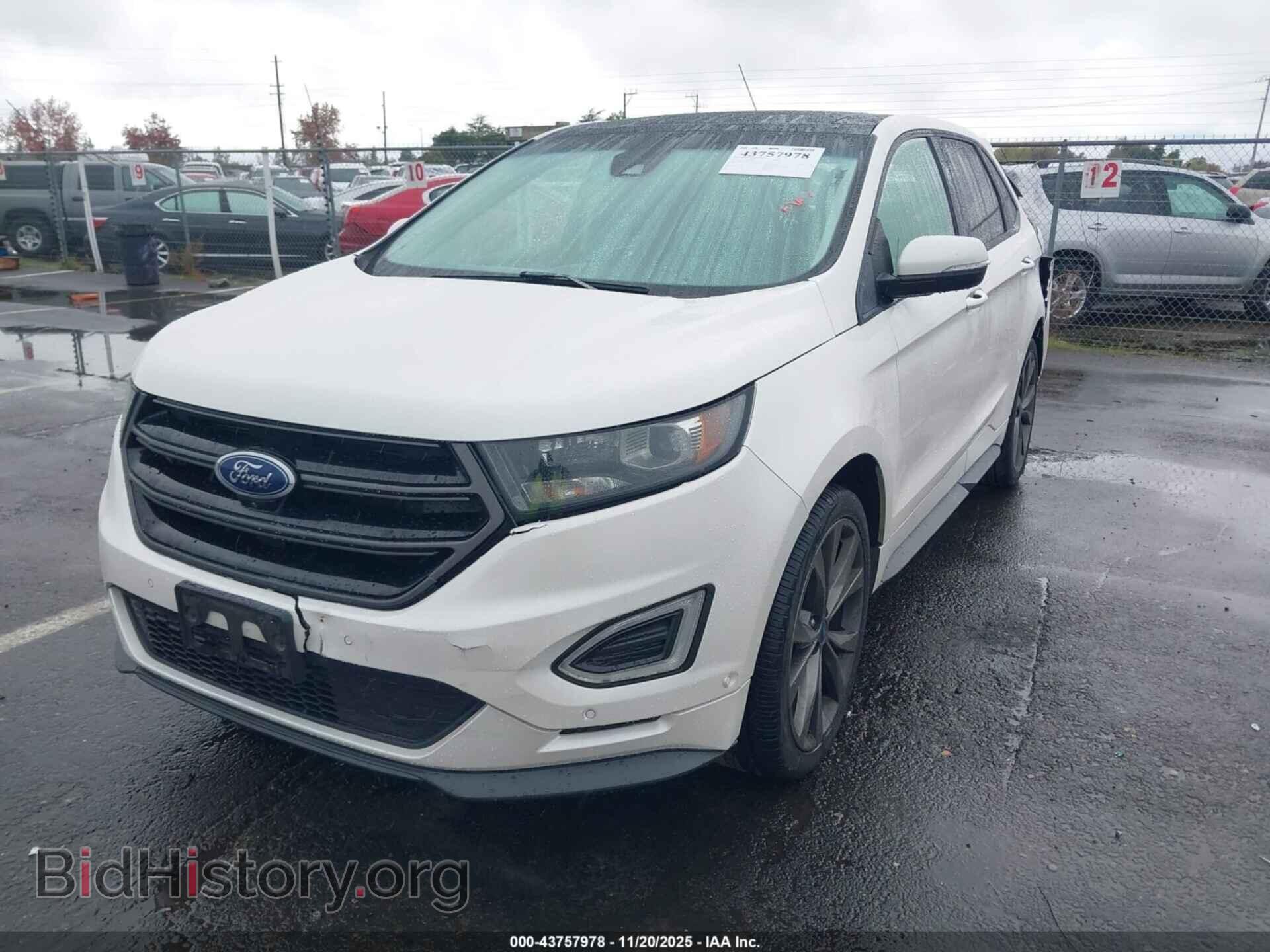 2018 FORD EDGE - VIN: 2FMPK4AP3JBB13612 - Фото 2