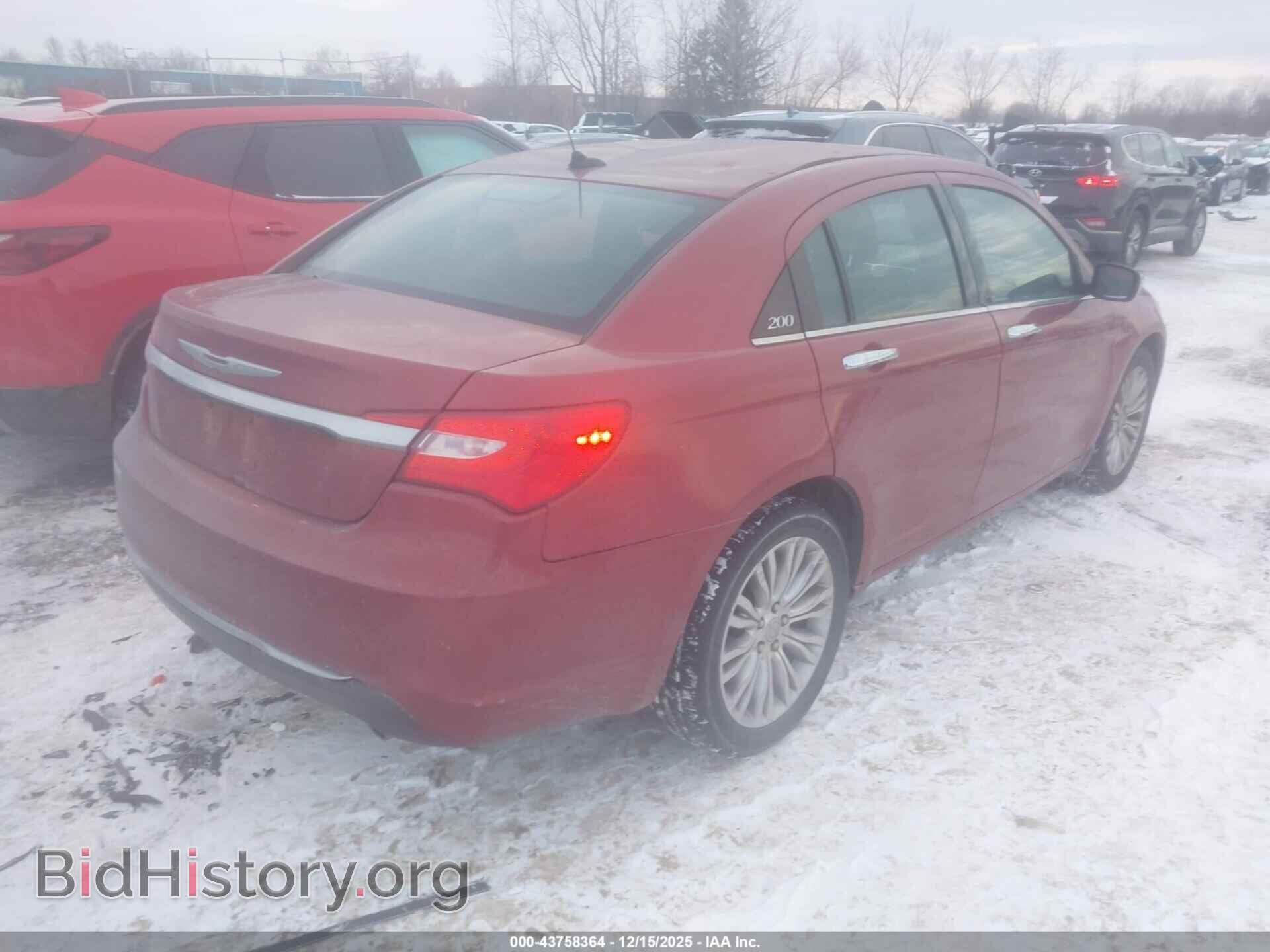 2013 CHRYSLER 200 - VIN: 1C3CCBCG4DN586689 - Фото 4