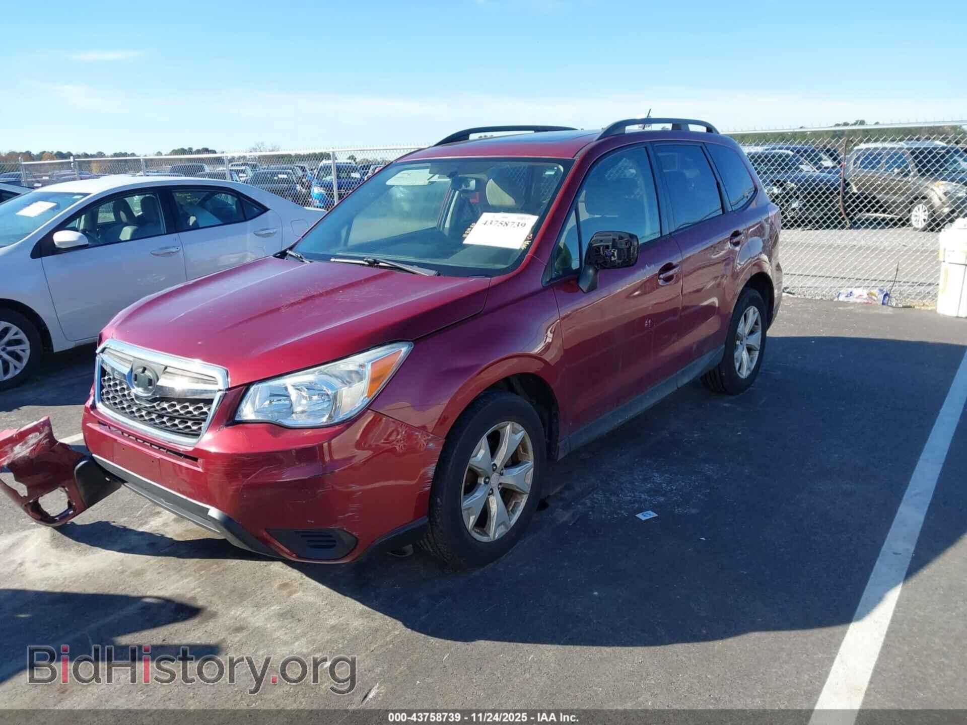 2014 SUBARU FORESTER - VIN: JF2SJAEC0EH496409 - Фото 2