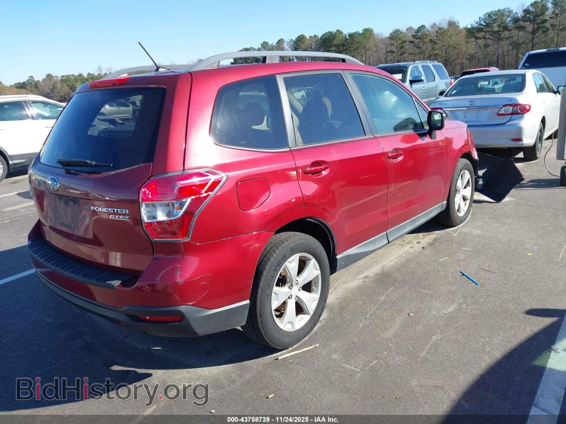 2014 SUBARU FORESTER - VIN: JF2SJAEC0EH496409 - Фото 4