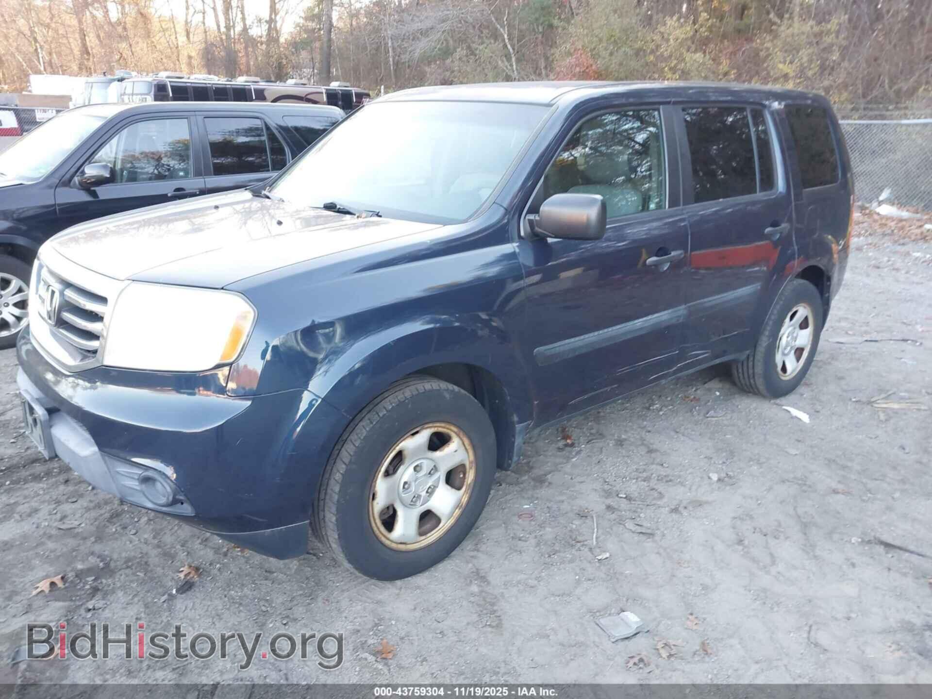 2012 HONDA PILOT - VIN: 5FNYF4H21CB057828 - Фото 2