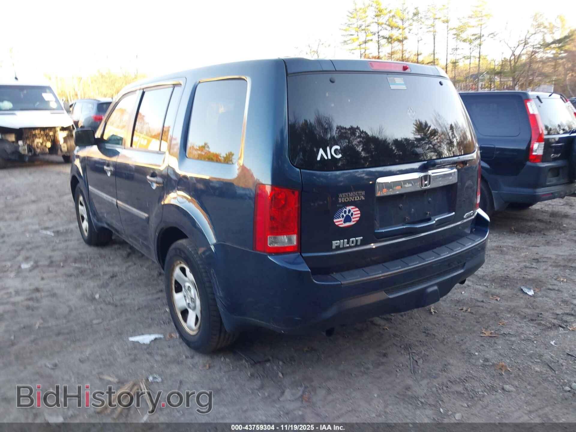 2012 HONDA PILOT - VIN: 5FNYF4H21CB057828 - Фото 3