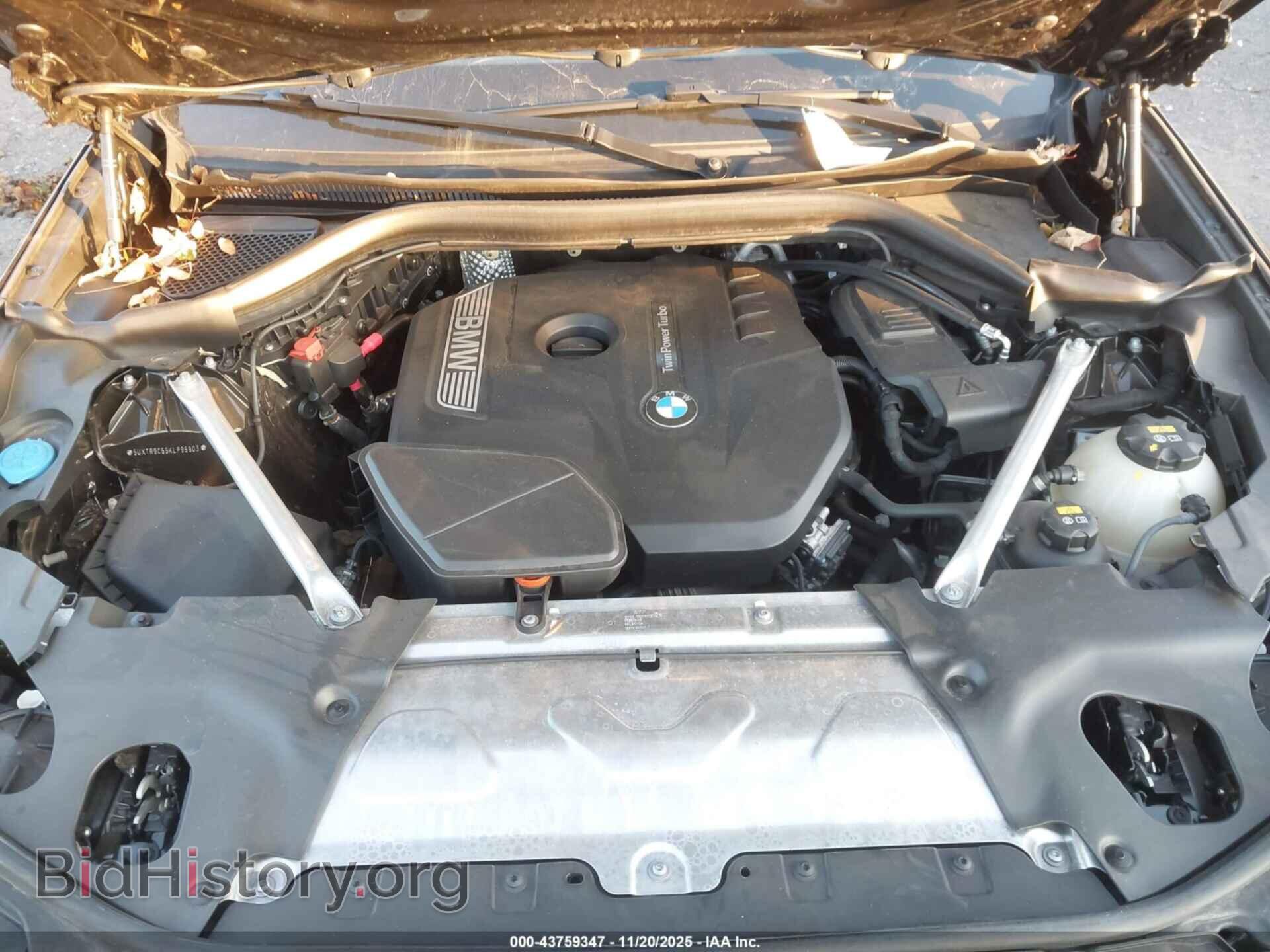2019 BMW X3 - VIN: 5UXTR9C55KLP95903 - Фото 10