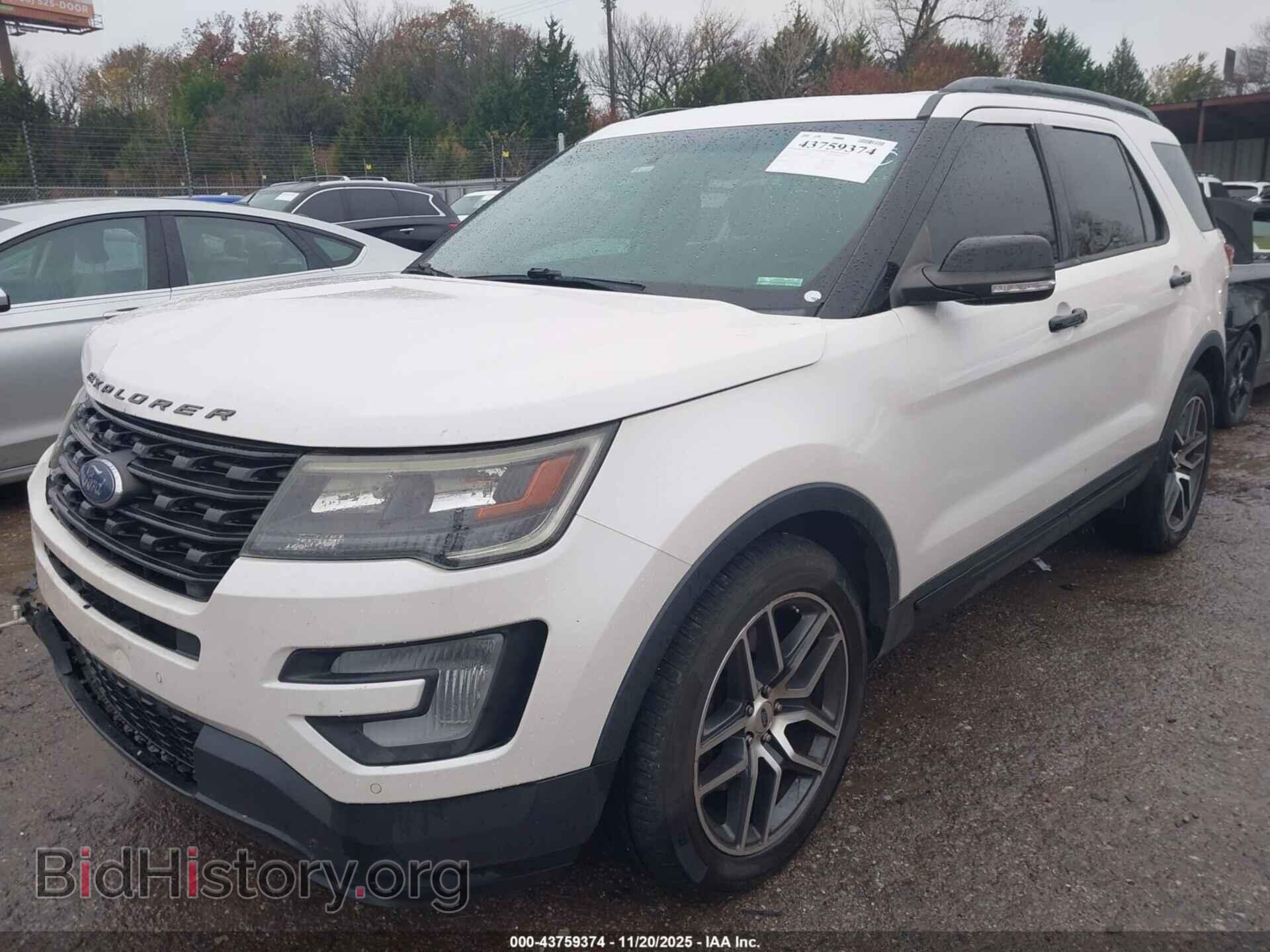 2017 FORD EXPLORER - VIN: 1FM5K8GT7HGA86355 - Фото 2
