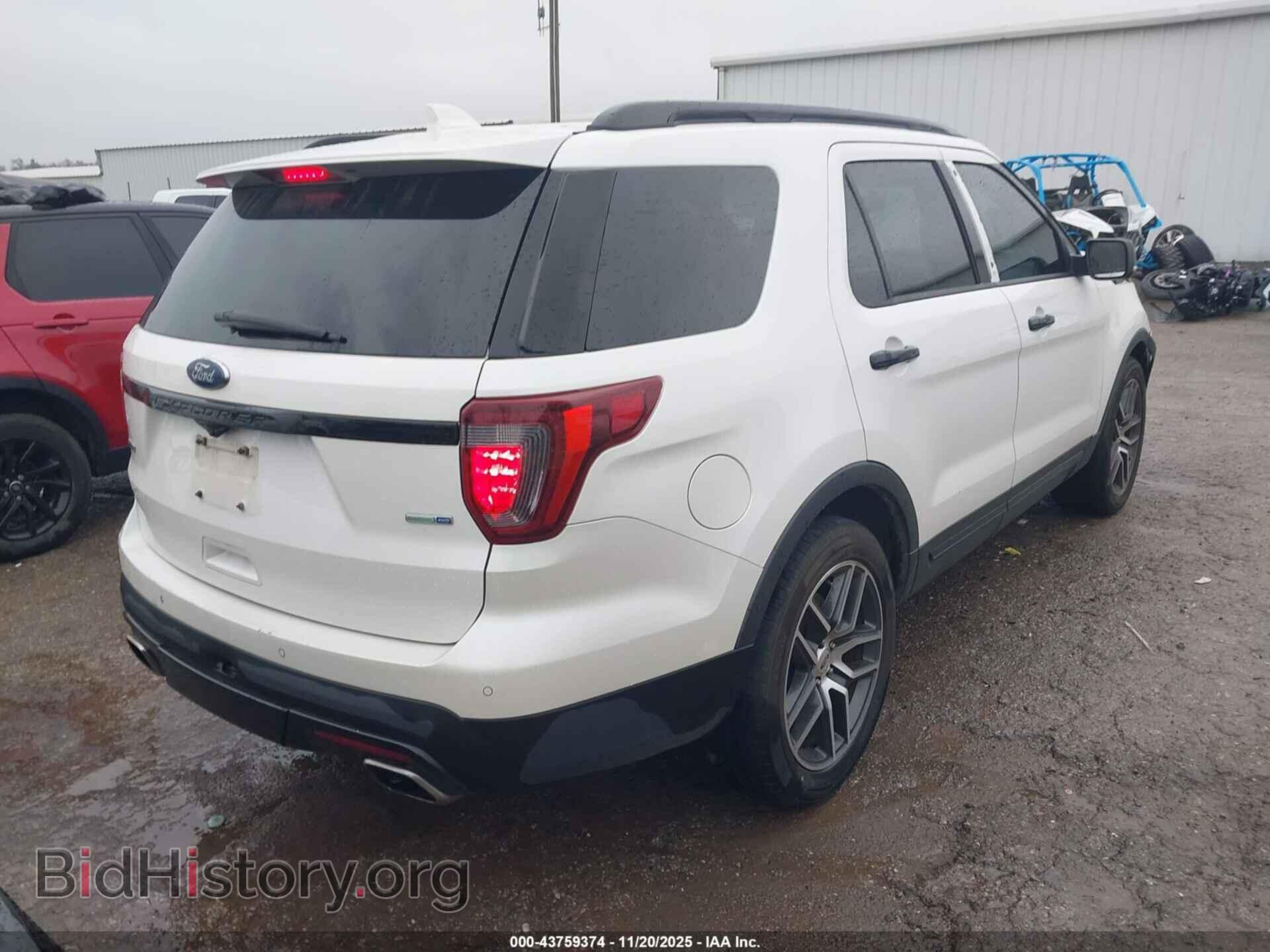 2017 FORD EXPLORER - VIN: 1FM5K8GT7HGA86355 - Фото 4