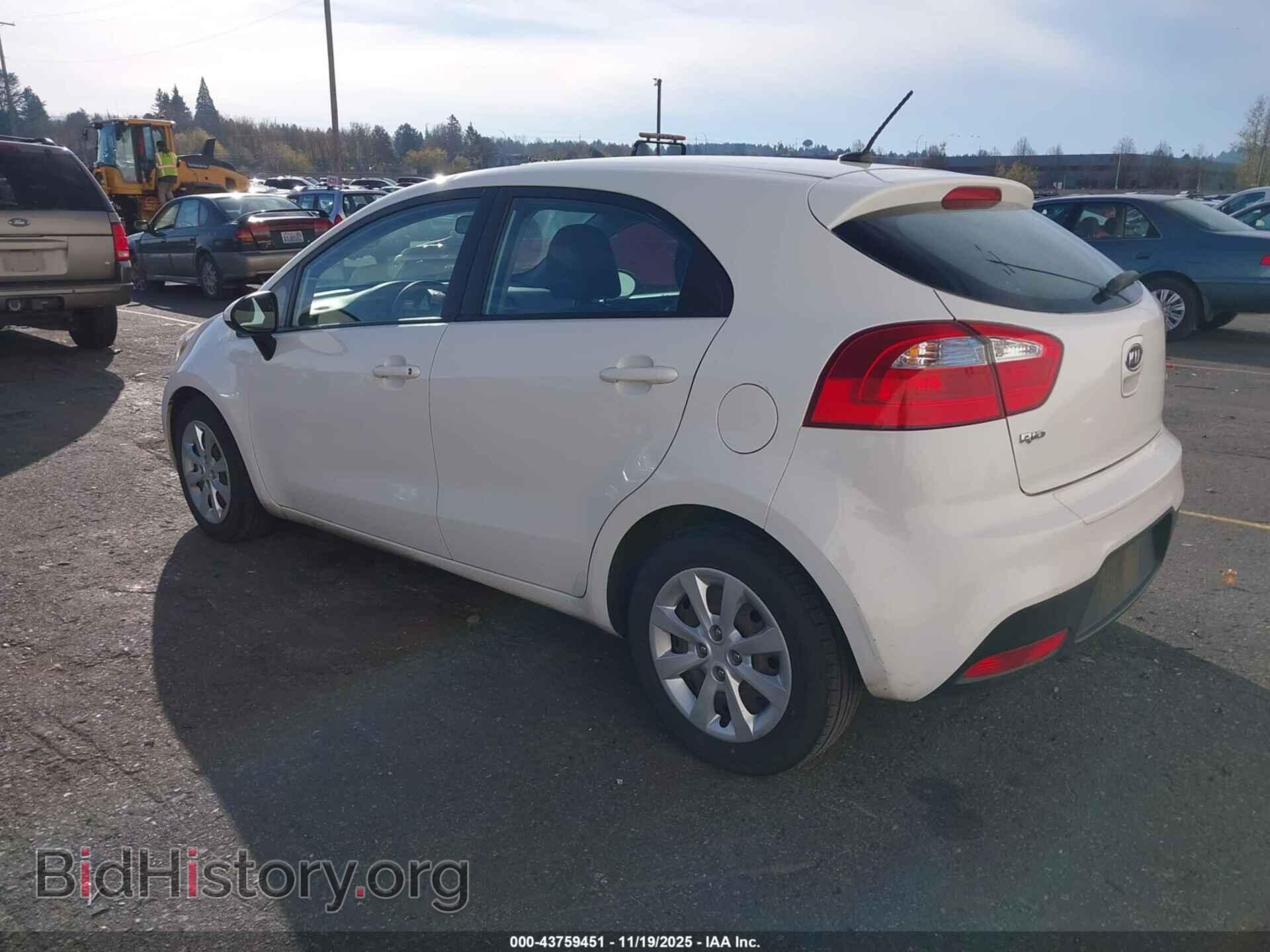 2012 KIA RIO5 - VIN: KNADM5A3XC6066436 - Фото 3