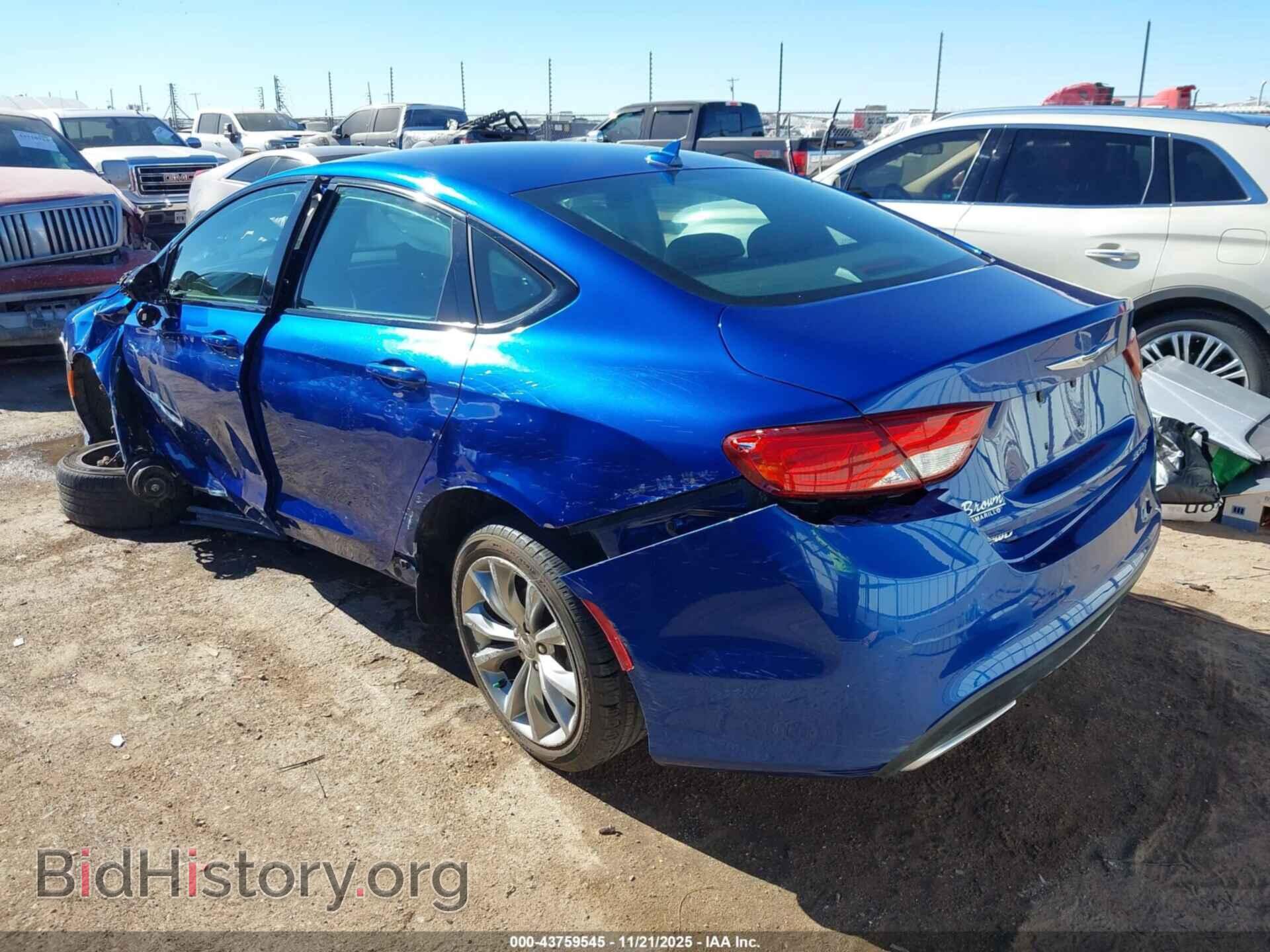 2015 CHRYSLER 200 - VIN: 1C3CCCDG2FN523243 - Фото 3