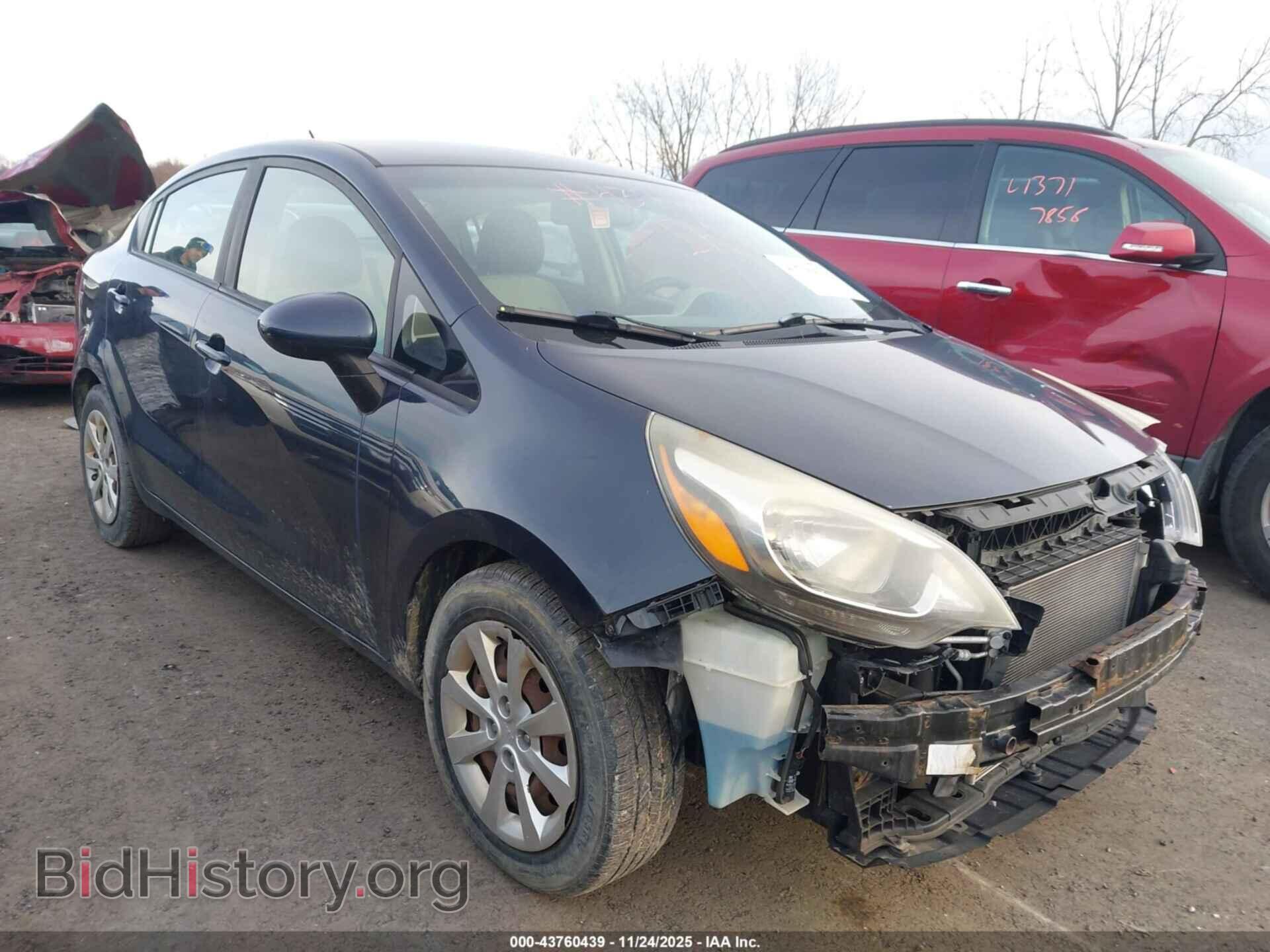 Фотография KNADN4A31D6160598 - KIA RIO 2013