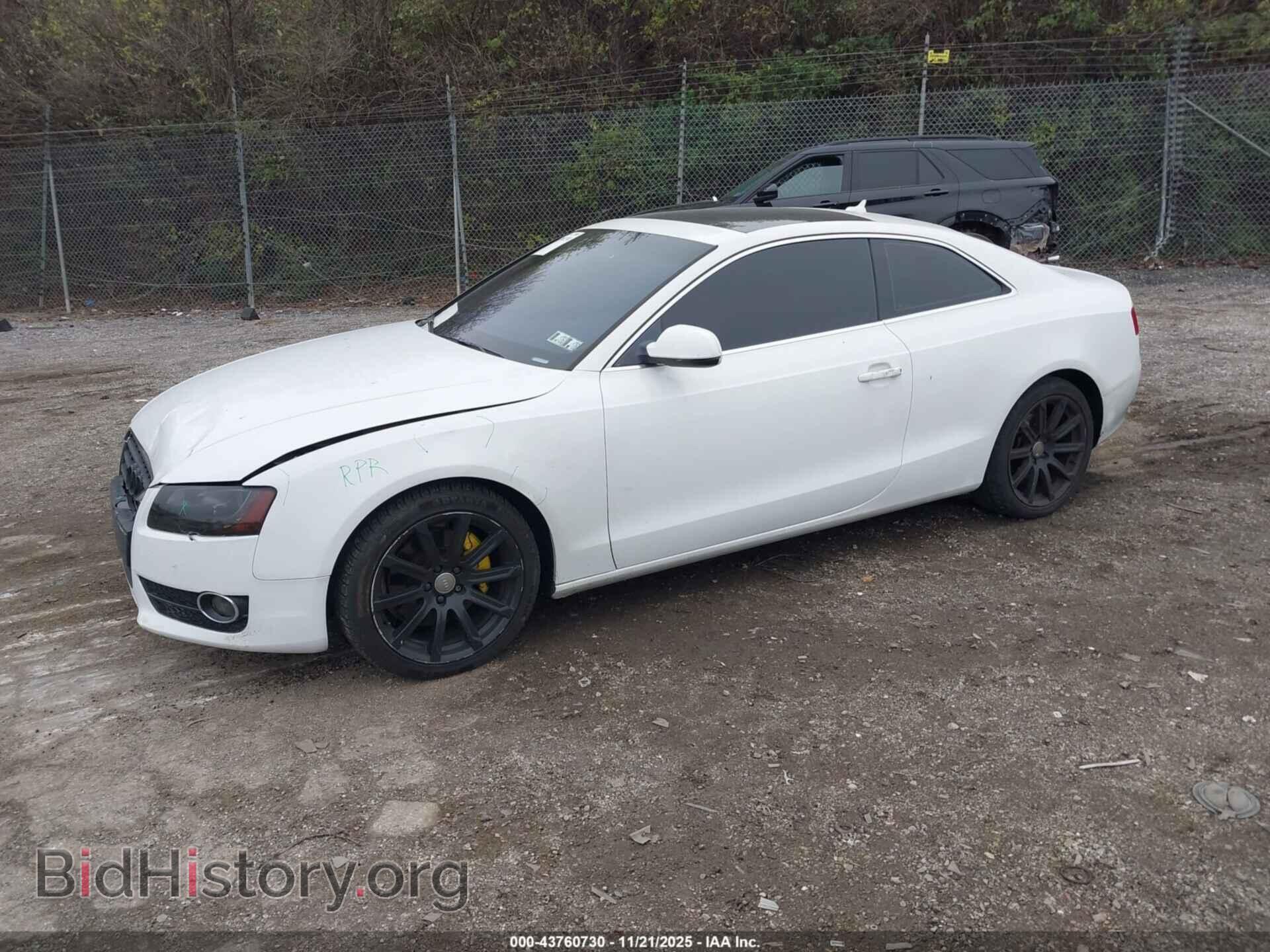 2011 AUDI A5 - VIN: WAULFAFR5BA083930 - Фото 2