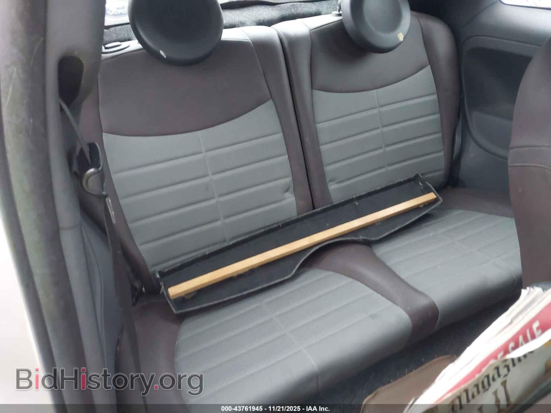 2012 FIAT 500 - VIN: 3C3CFFBR1CT194799 - Фото 8