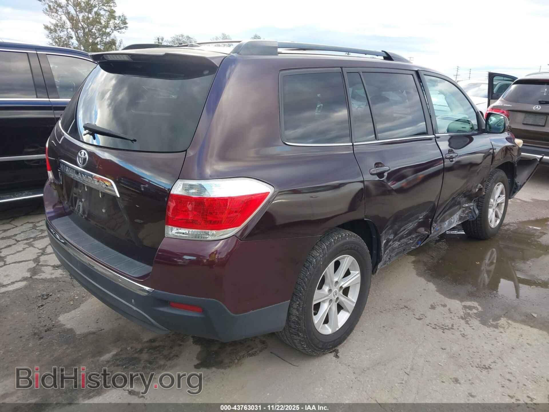 2011 TOYOTA HIGHLANDER - VIN: 5TDZK3EH4BS038347 - Фото 4