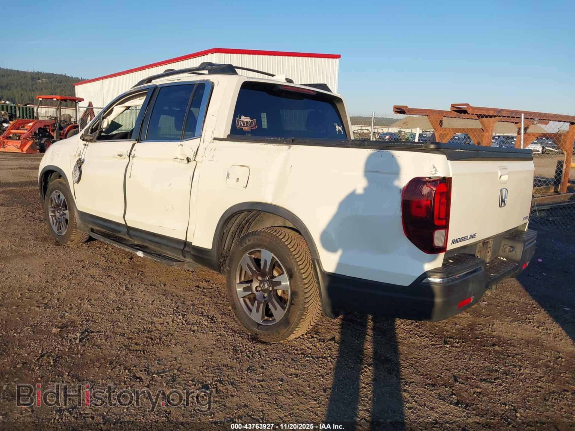 2017 HONDA RIDGELINE - VIN: 5FPYK3F63HB001898 - Фото 3