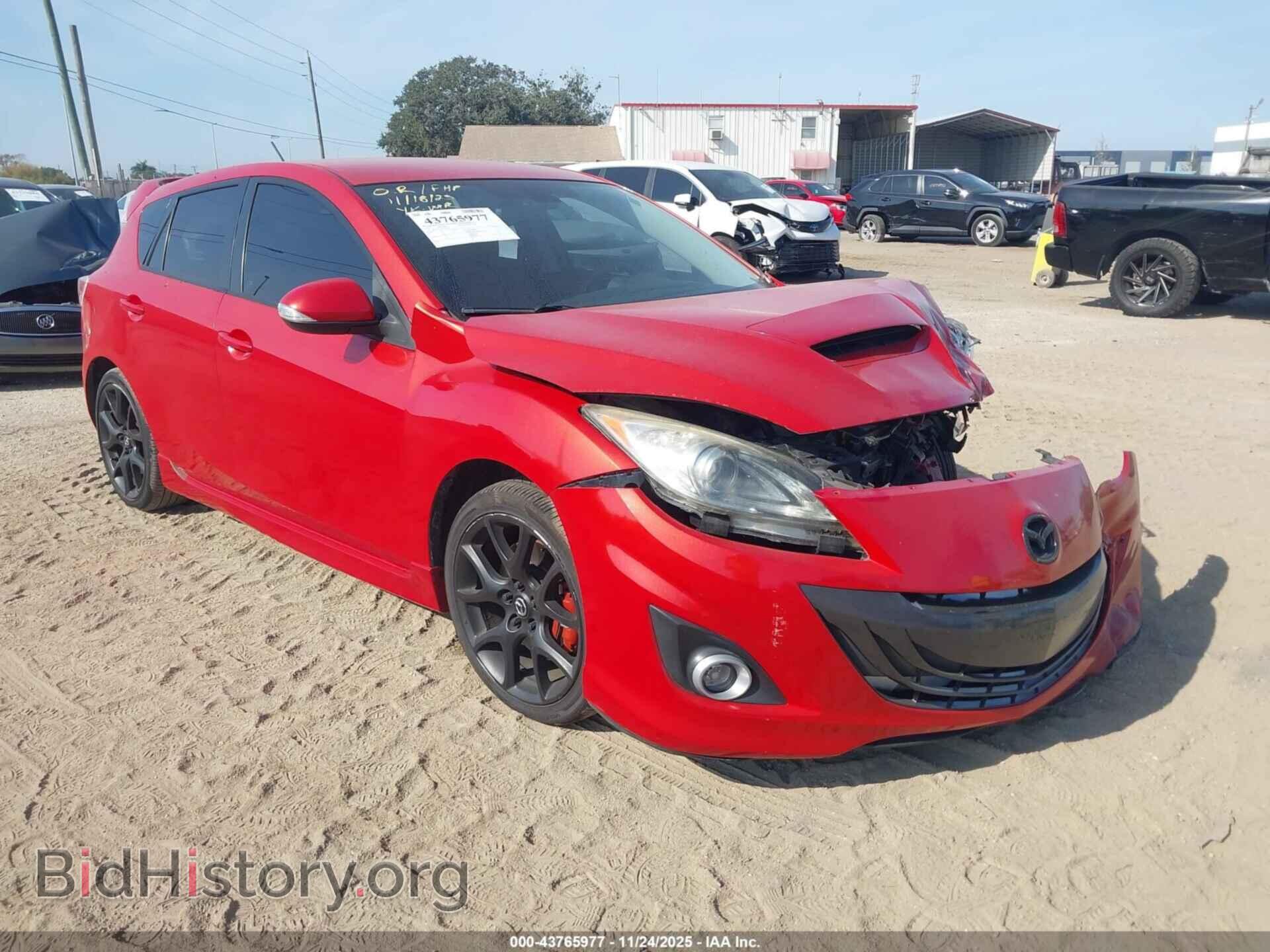 Photo JM1BL1K30B1361075 - MAZDA MAZDASPEED3 2011