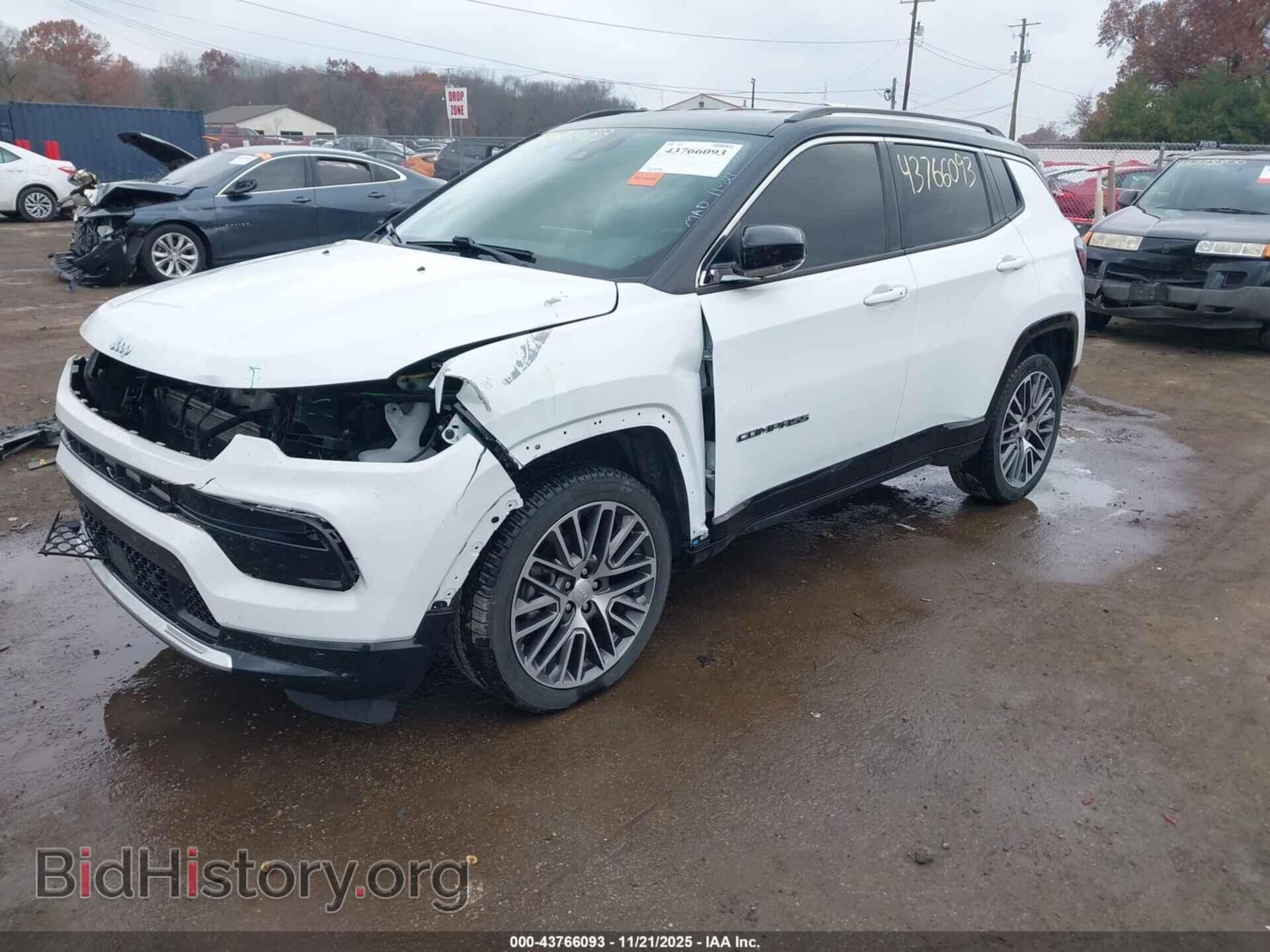 2022 JEEP COMPASS - VIN: 3C4NJDCB4NT160822 - Фото 2