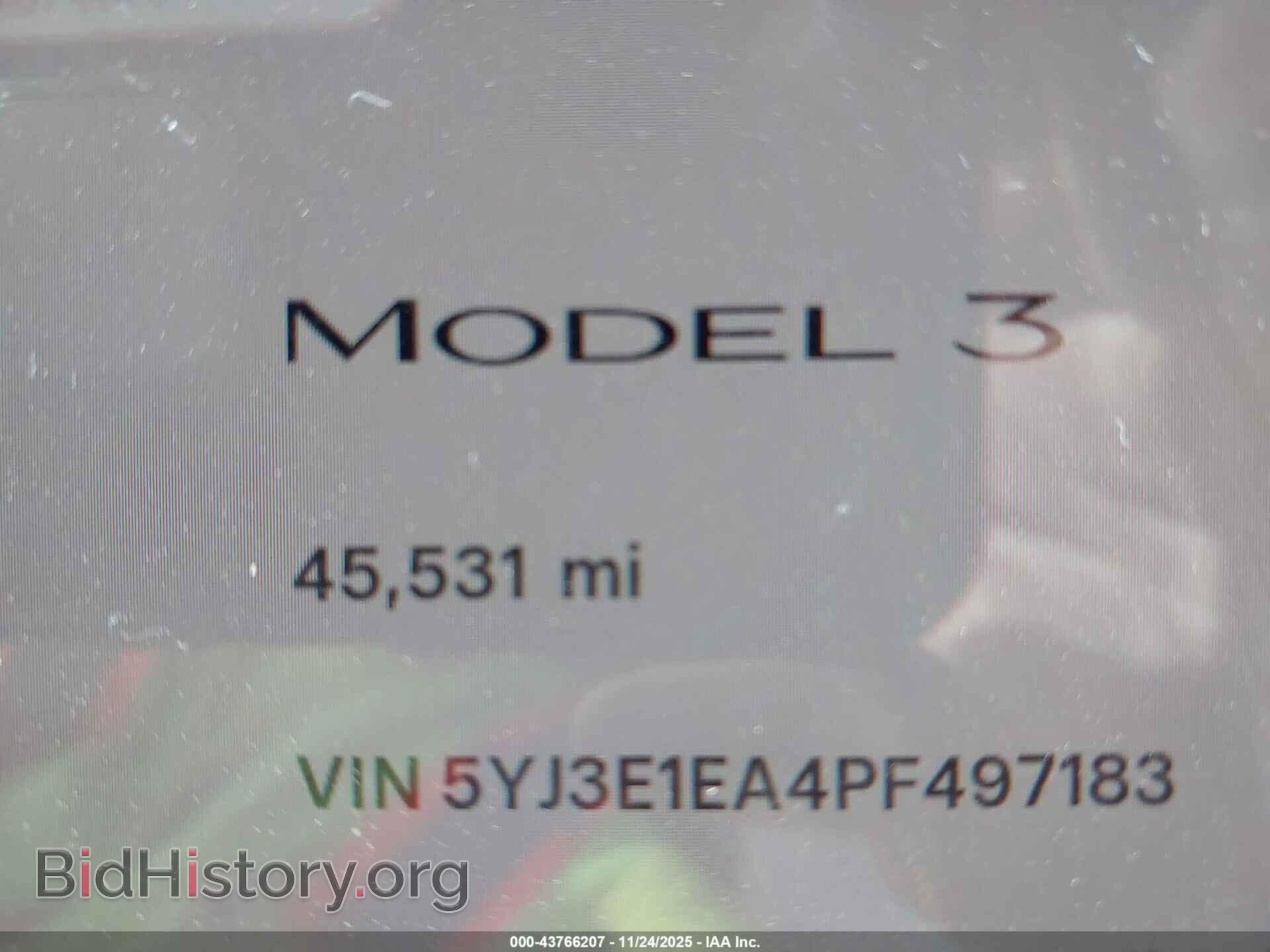 2023 TESLA MODEL 3 - VIN: 5YJ3E1EA4PF497183 - Фото 7