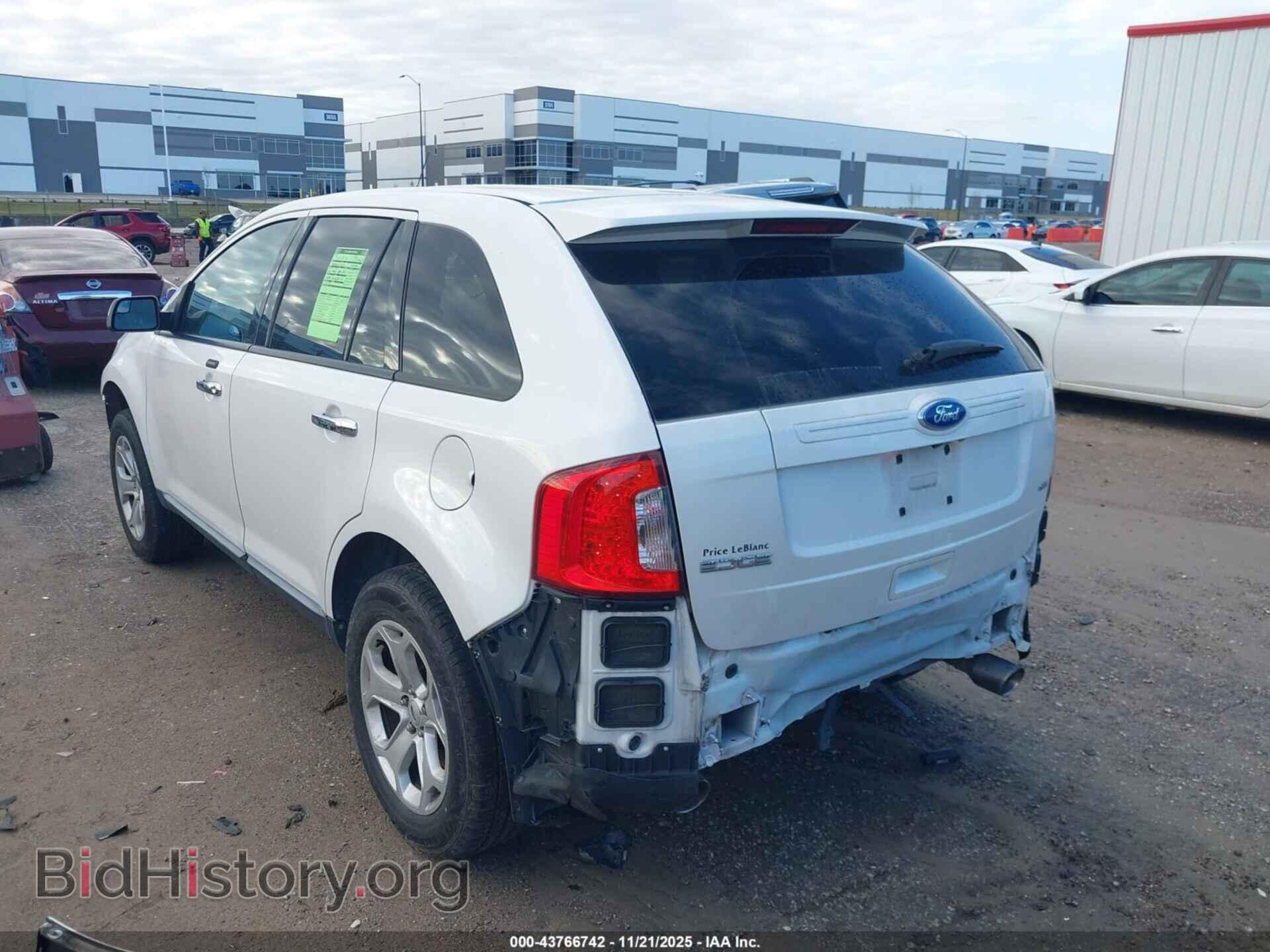 2011 FORD EDGE - VIN: 2FMDK3JC8BBB13214 - Фото 3