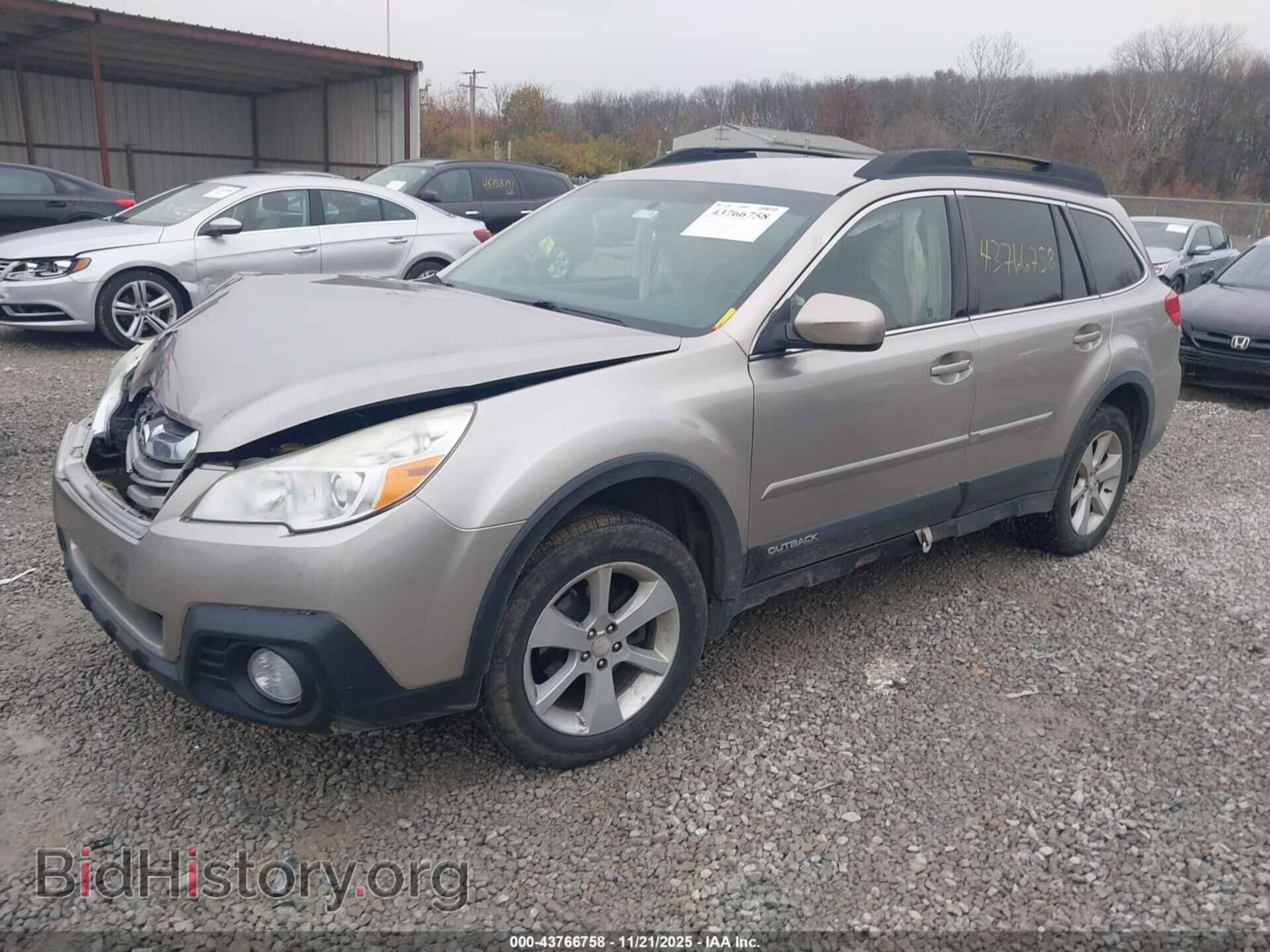 2014 SUBARU OUTBACK - VIN: 4S4BRBCC4E3268776 - Фото 2
