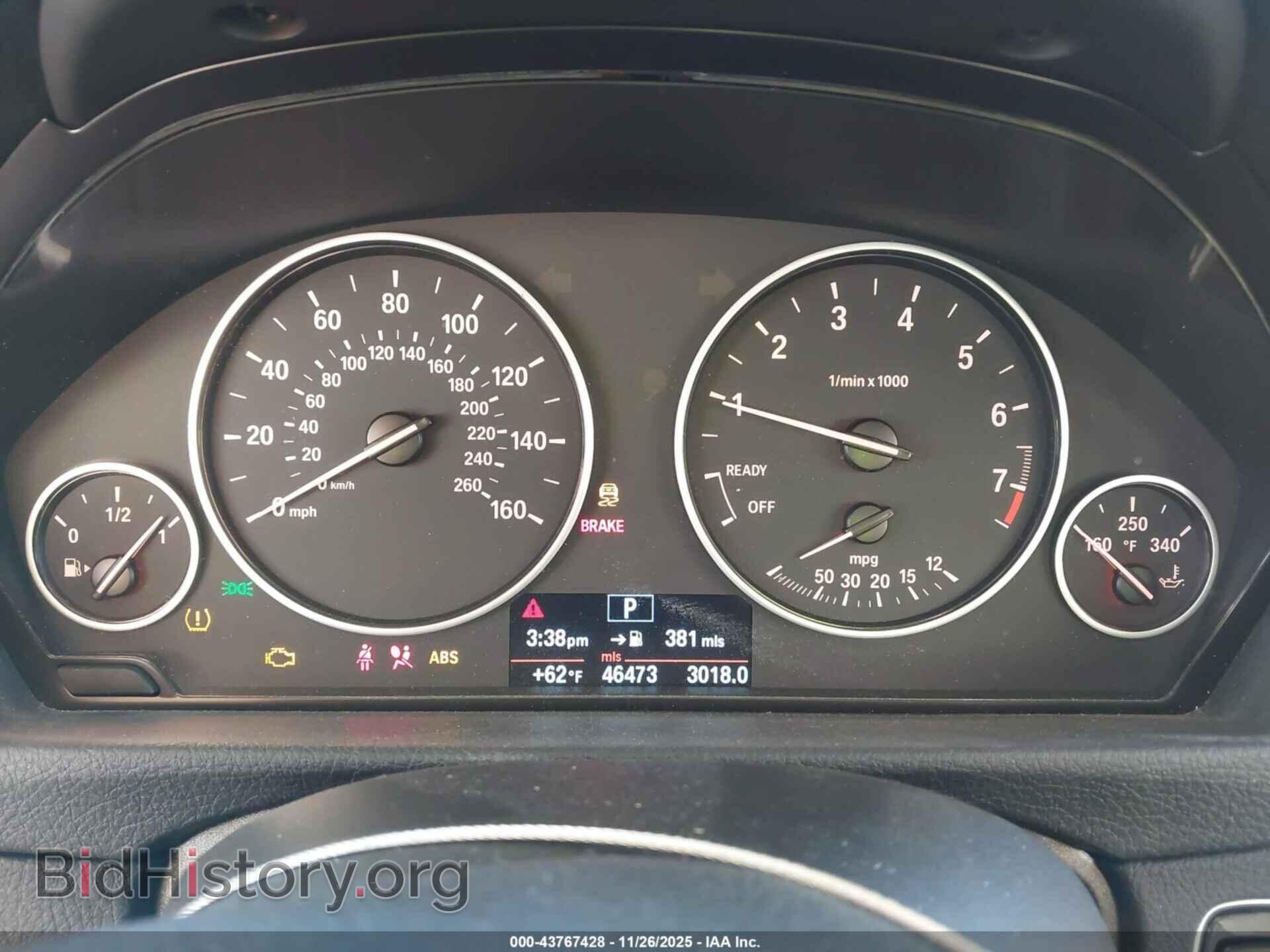 2013 BMW 320I - VIN: WBA3C3C50DF982531 - Фото 7