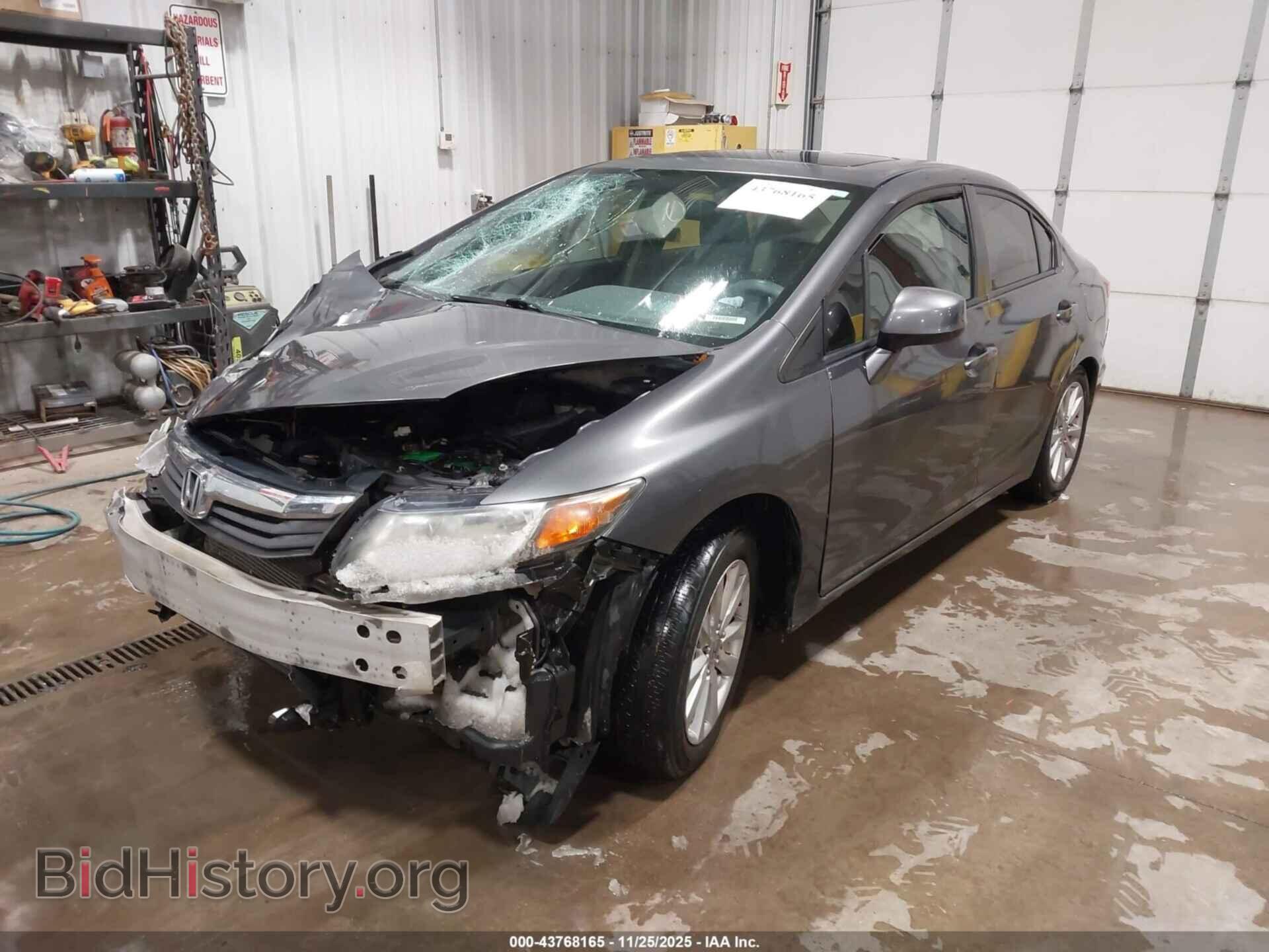 2012 HONDA CIVIC - VIN: 2HGFB2F87CH511364 - Фото 2