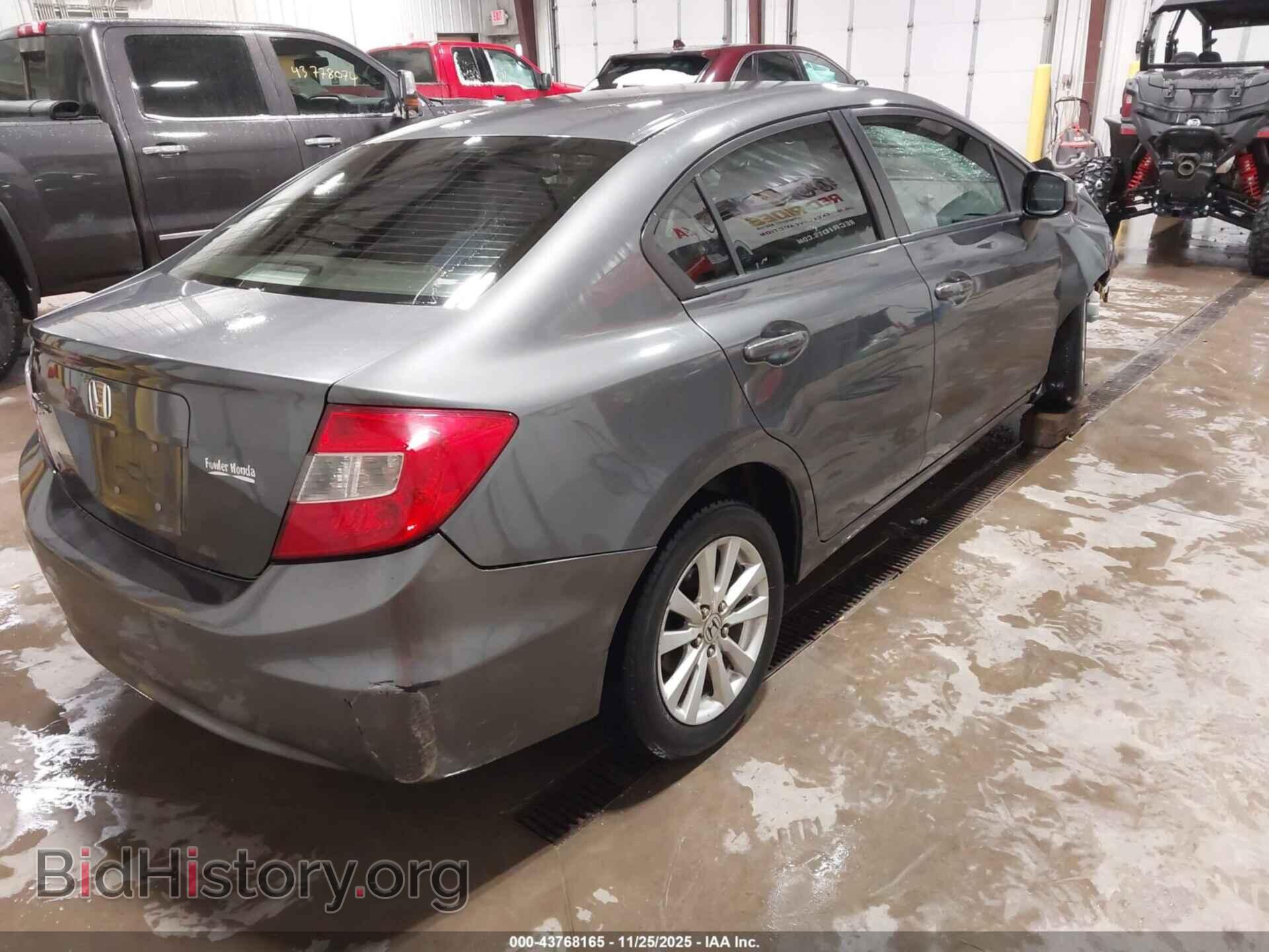 2012 HONDA CIVIC - VIN: 2HGFB2F87CH511364 - Фото 4