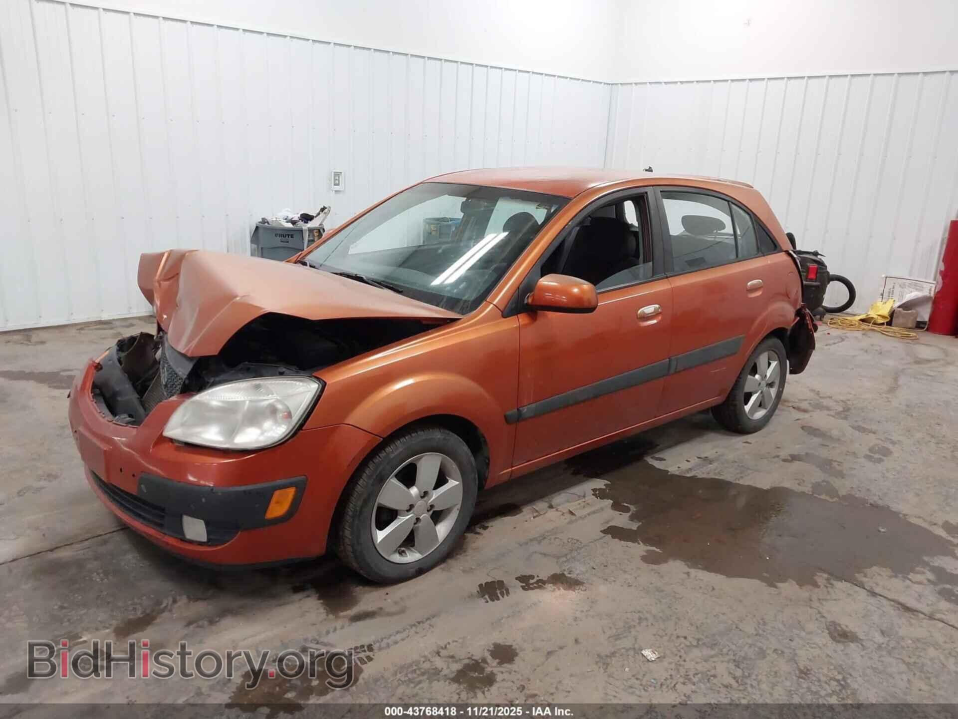 2008 KIA RIO5 - VIN: KNADE163386371492 - Фото 2