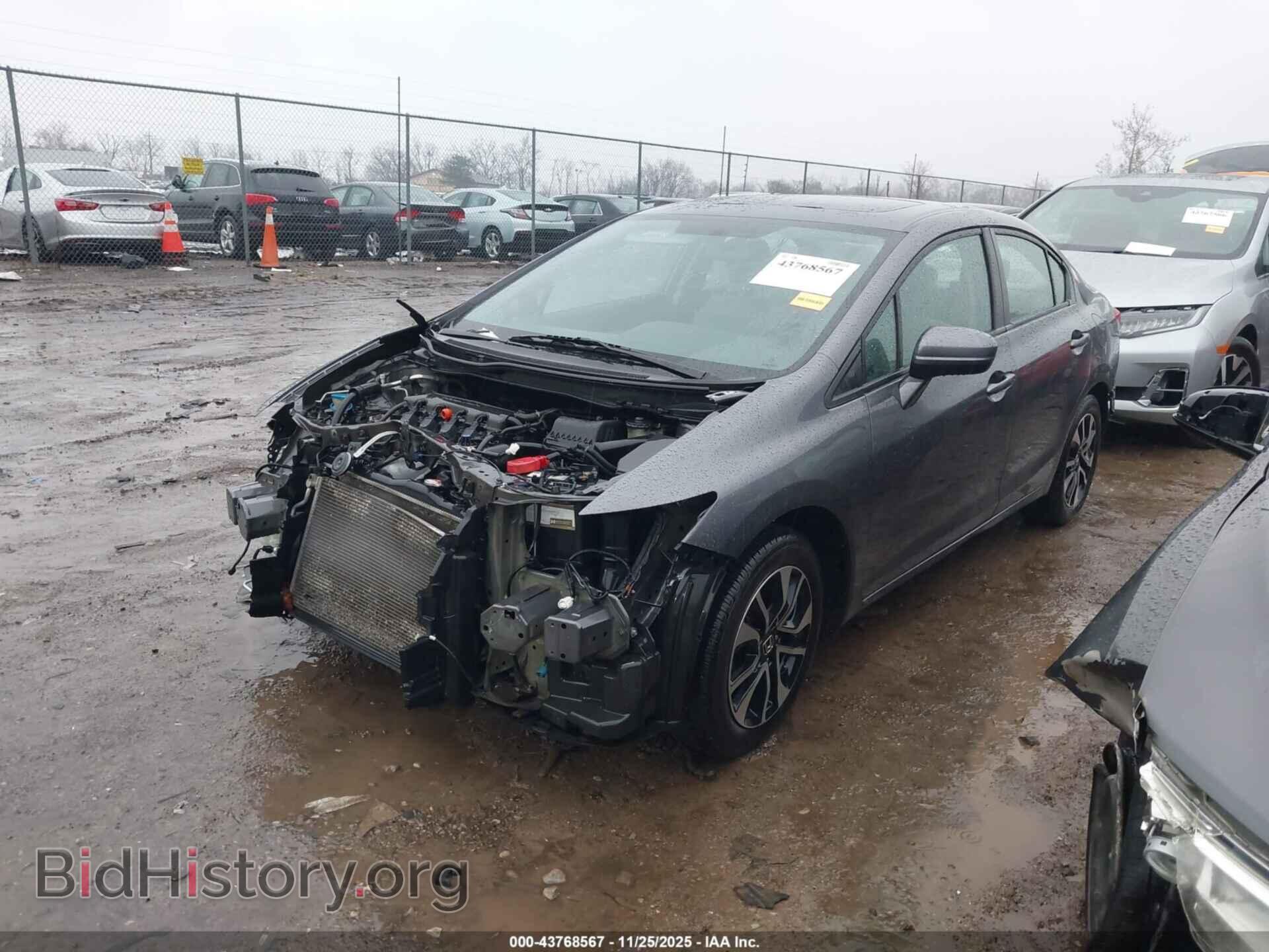 2014 HONDA CIVIC - VIN: 19XFB2F82EE006846 - Фото 2