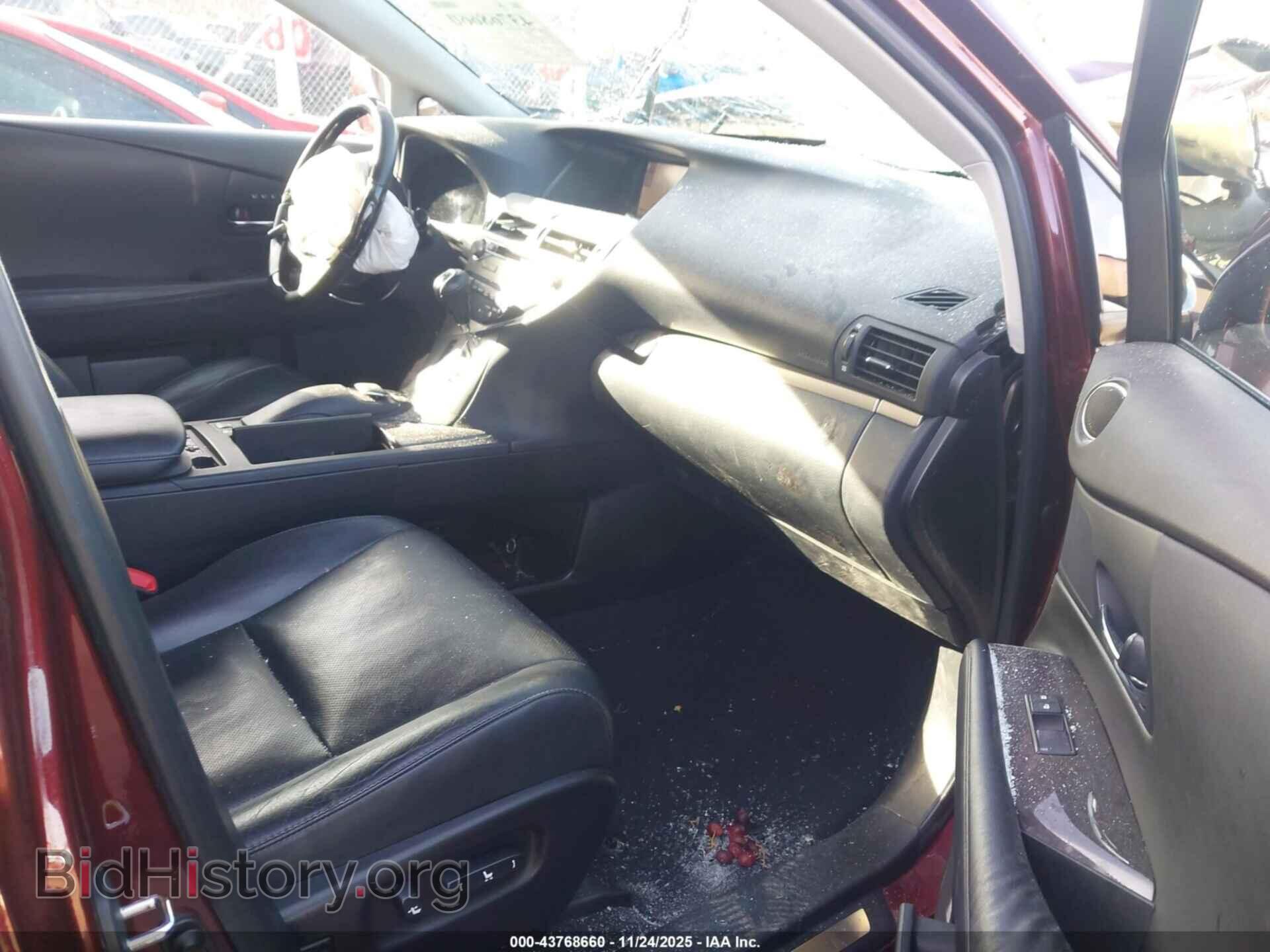 2013 LEXUS RX 350 - VIN: 2T2BK1BA9DC154499 - Фото 5