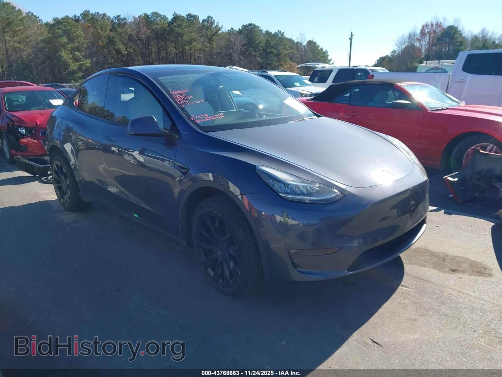 Фотография 7SAYGDEE8NF311908 - TESLA MODEL Y 2022