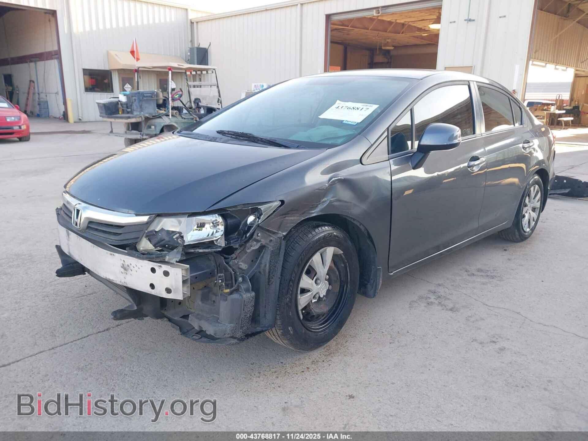 2012 HONDA CIVIC - VIN: 19XFB2F56CE021417 - Фото 2