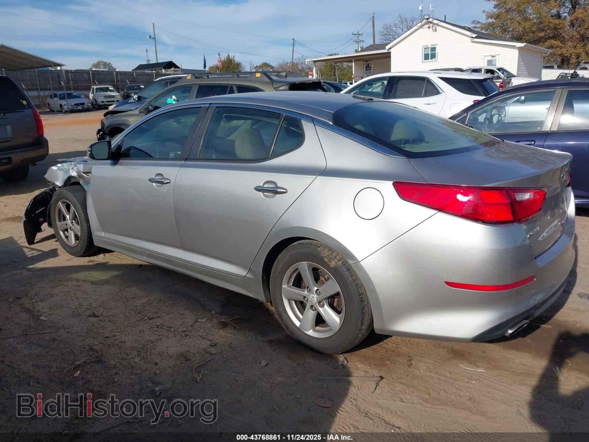 2015 KIA OPTIMA - VIN: 5XXGM4A70FG463365 - Фото 3