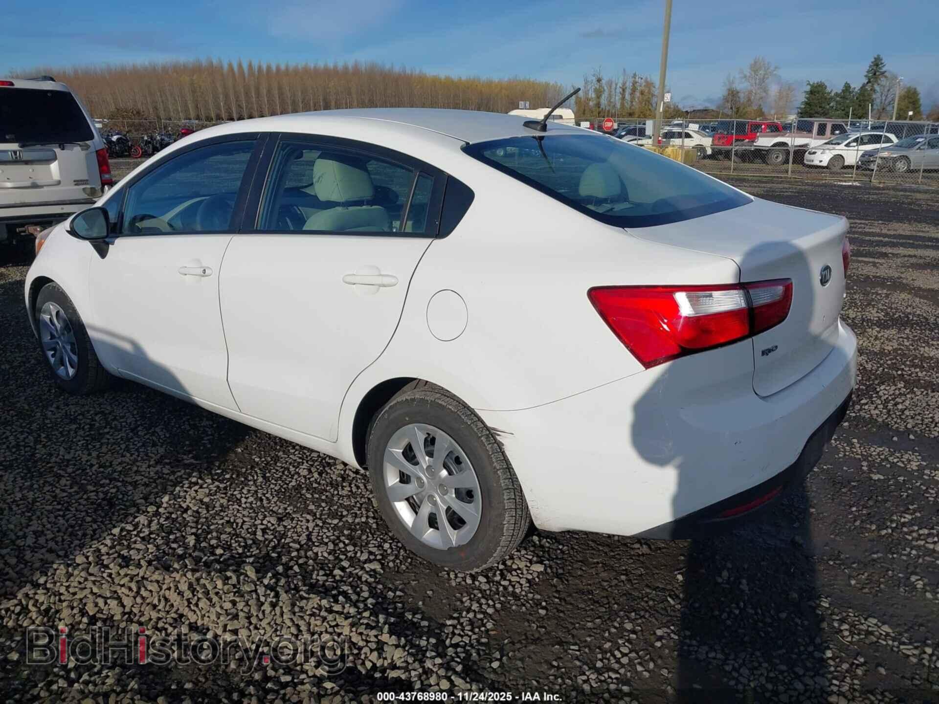 2013 KIA RIO - VIN: KNADM4A34D6108157 - Фото 3
