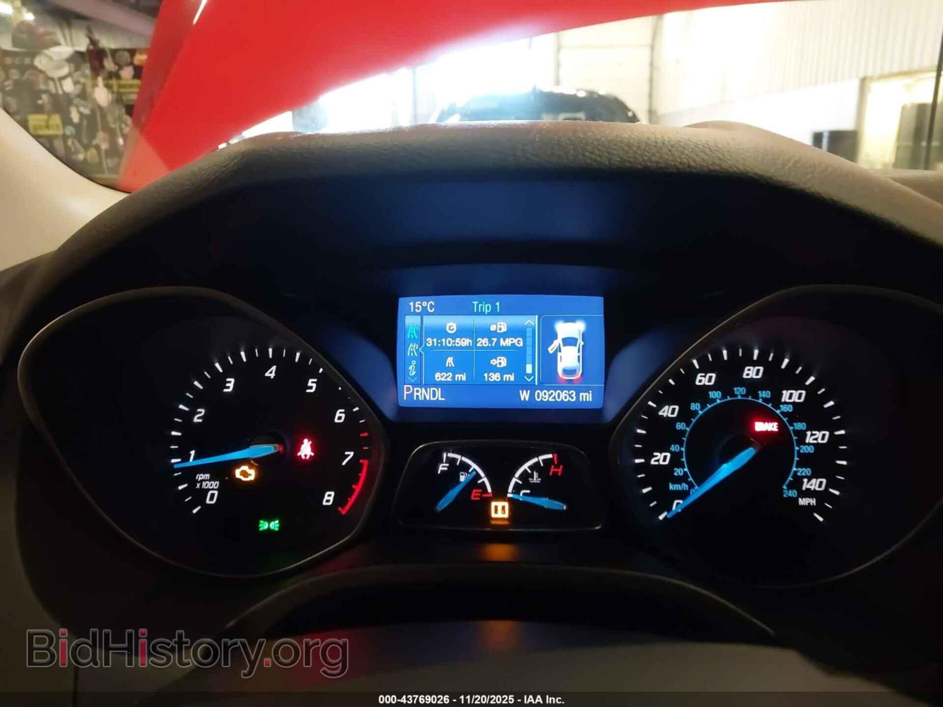 2014 FORD FOCUS - VIN: 1FADP3F28EL219677 - Фото 7