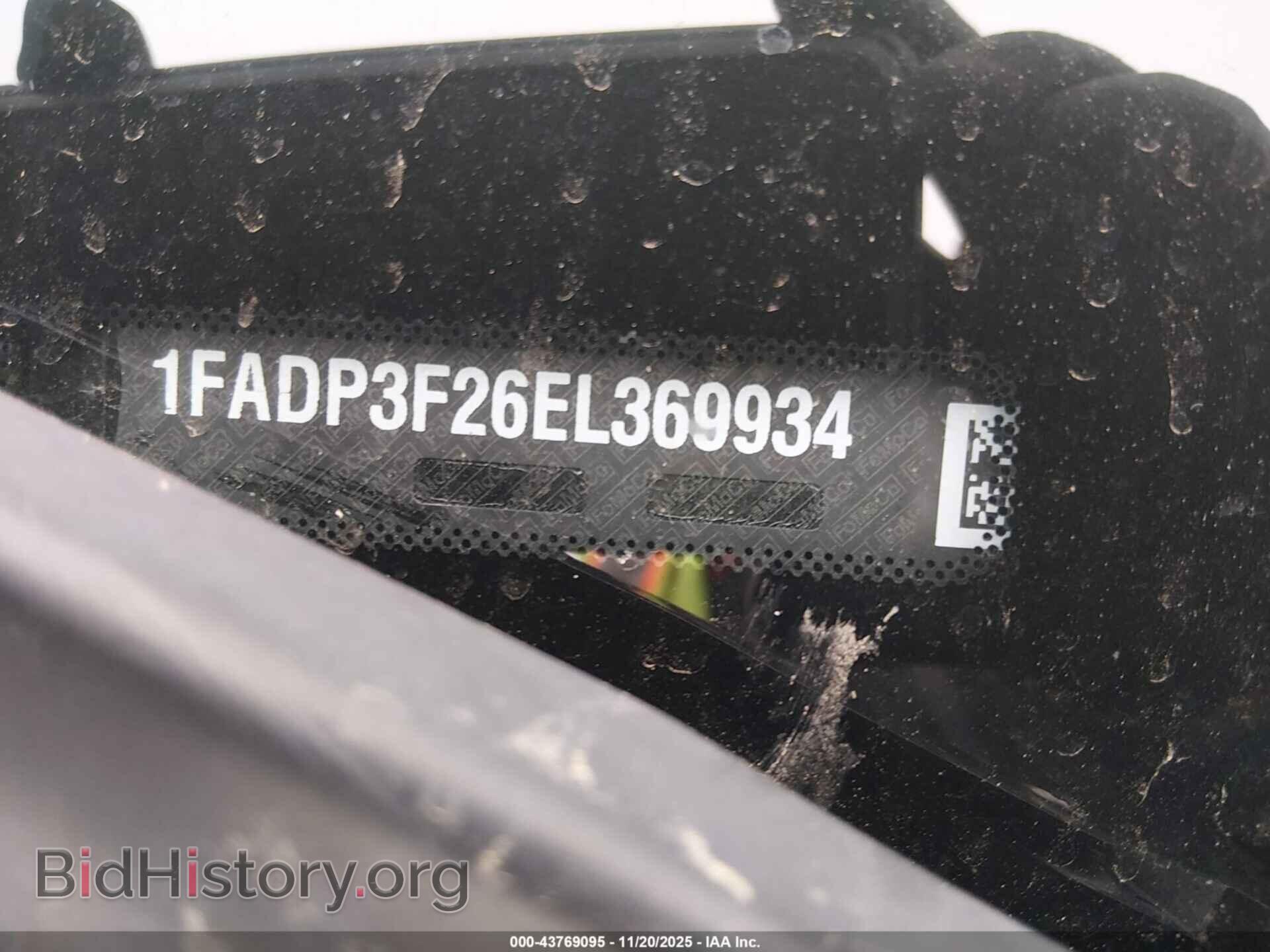 2014 FORD FOCUS - VIN: 1FADP3F26EL369934 - Фото 9