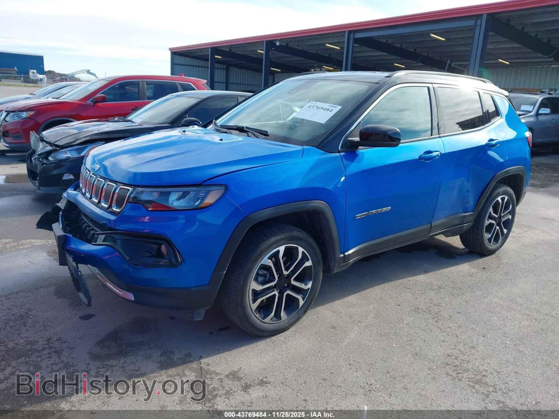 2022 JEEP COMPASS - VIN: 3C4NJDCB8NT209892 - Фото 2