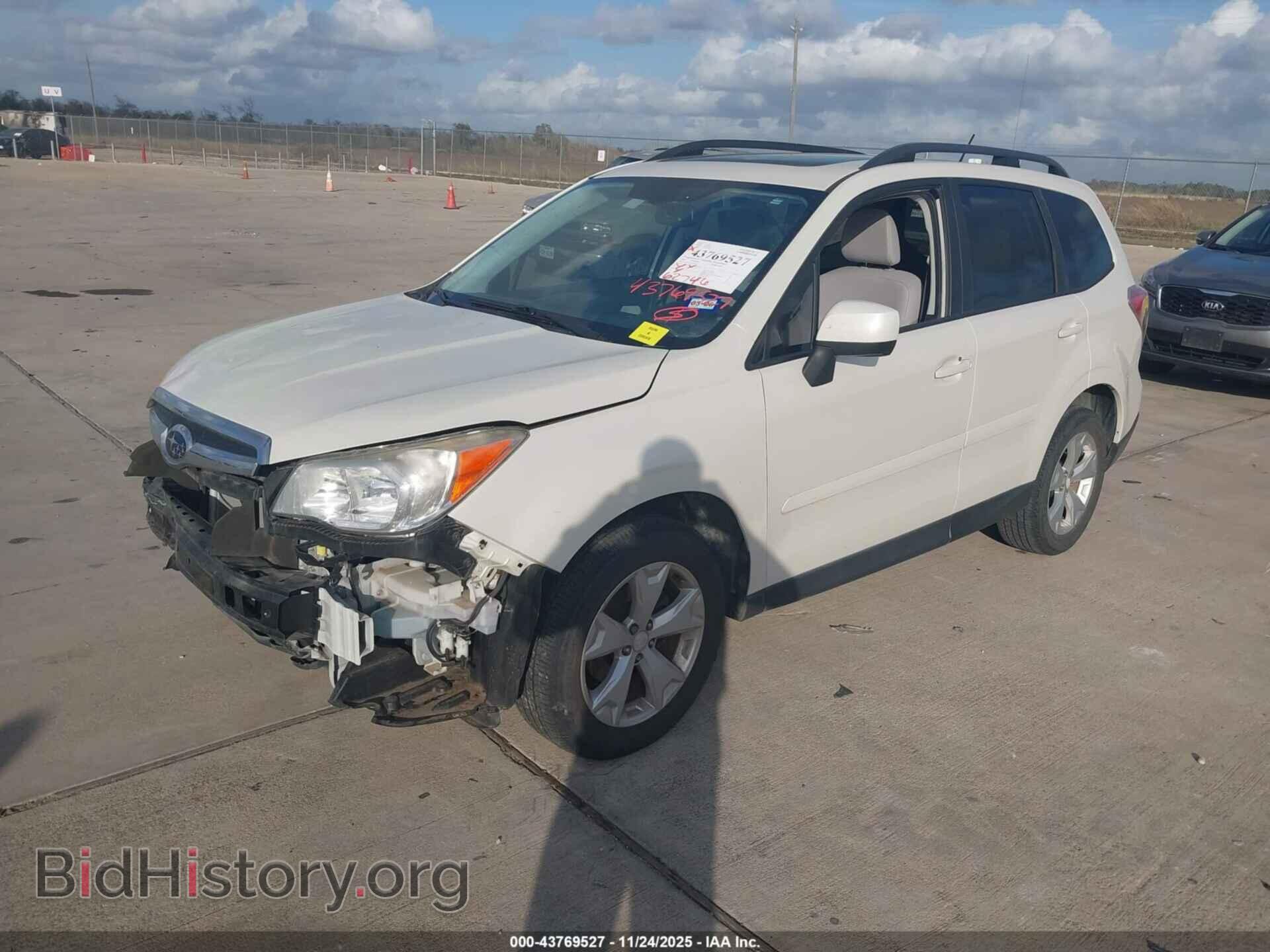 2014 SUBARU FORESTER - VIN: JF2SJAEC0EH554762 - Фото 2