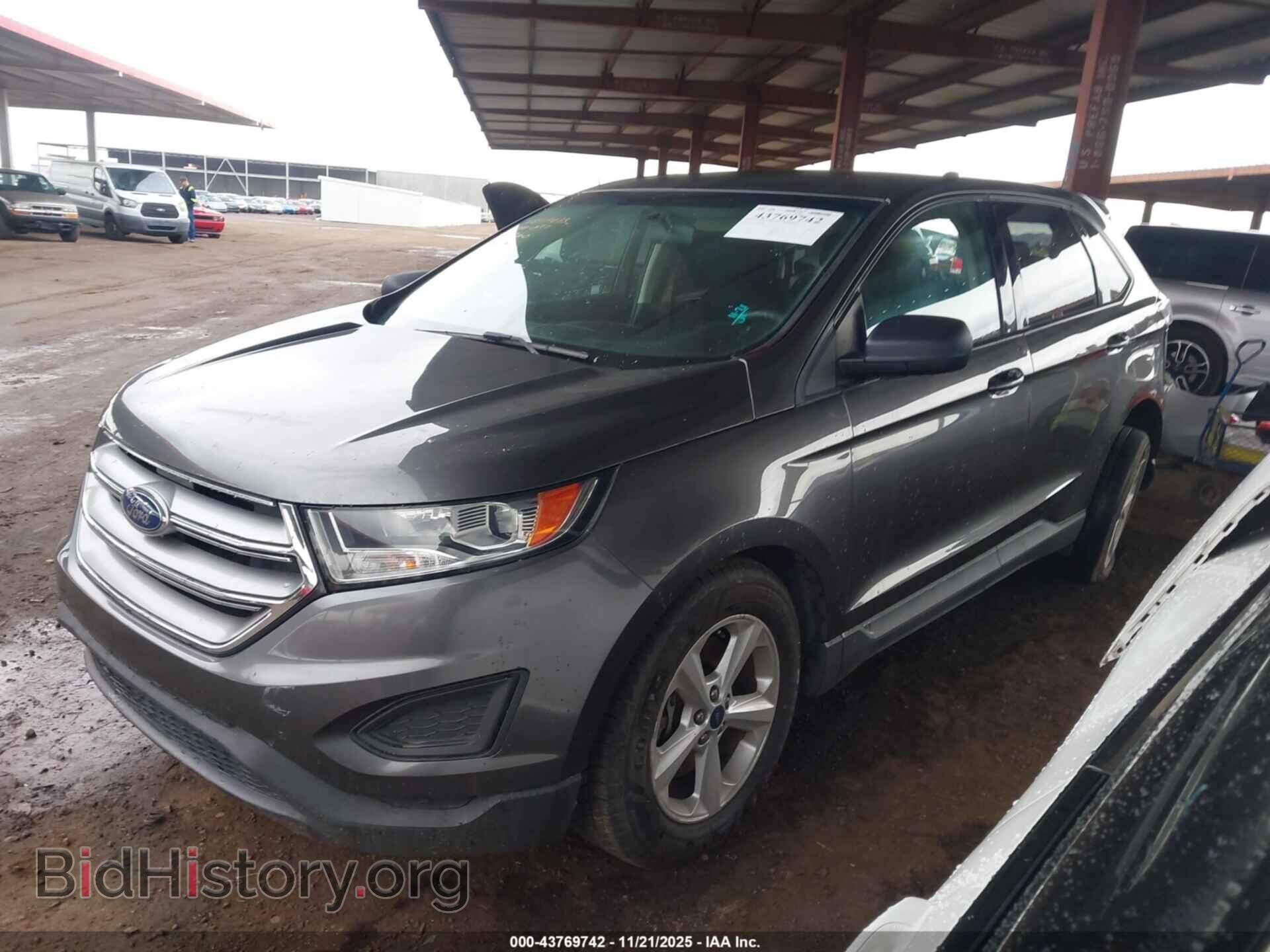 2017 FORD EDGE - VIN: 2FMPK4G98HBB08392 - Фото 2