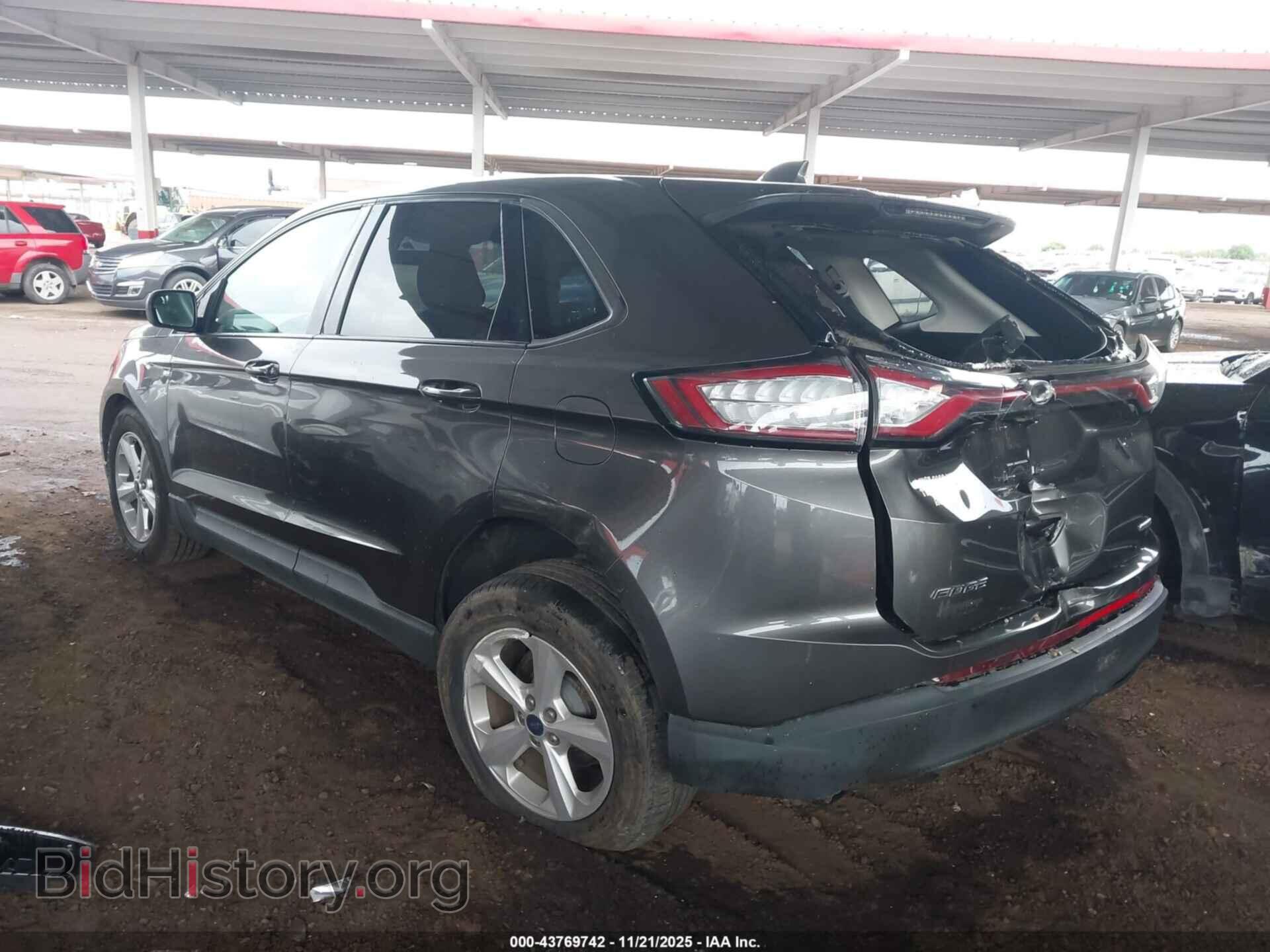 2017 FORD EDGE - VIN: 2FMPK4G98HBB08392 - Фото 3