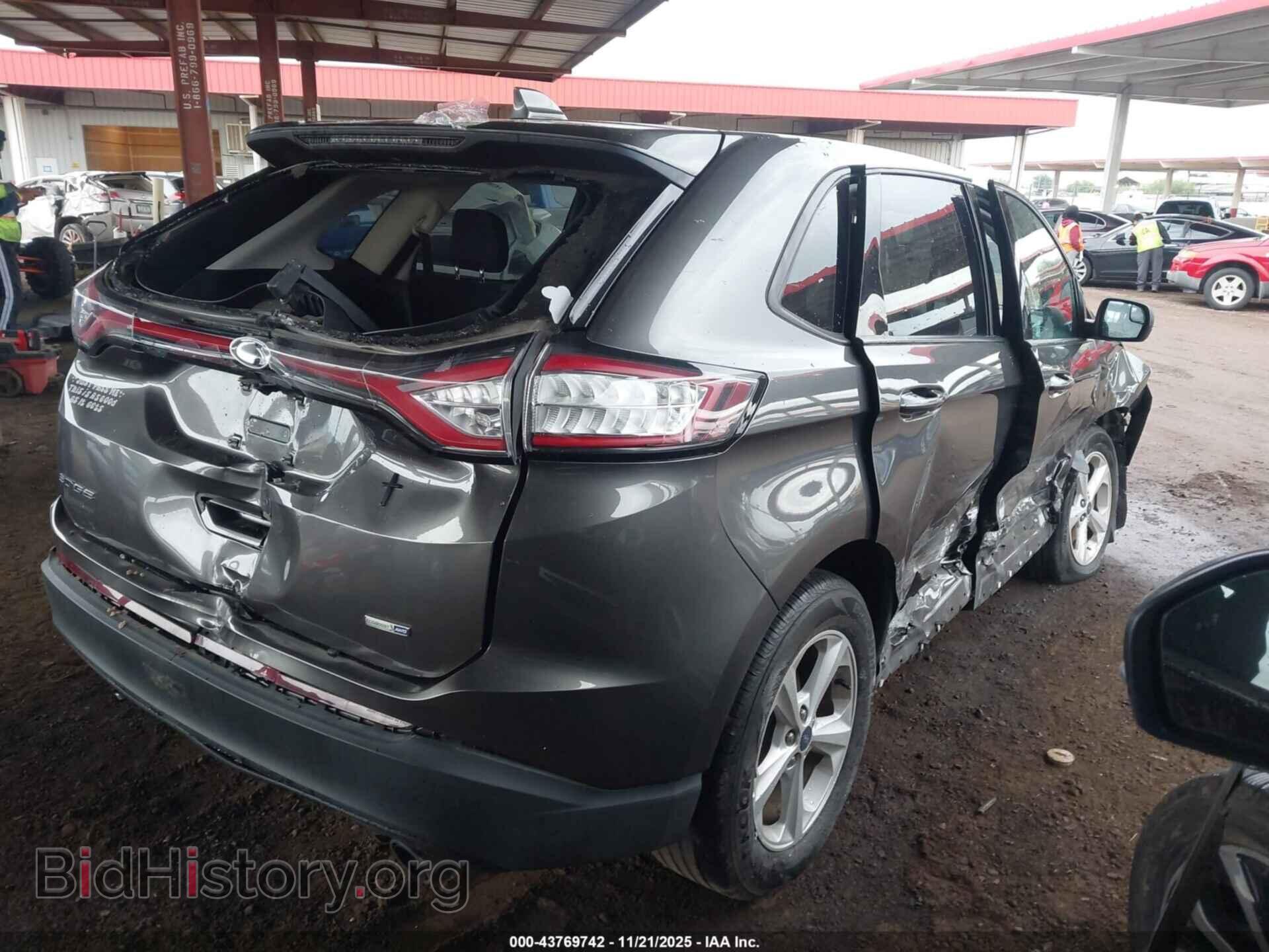 2017 FORD EDGE - VIN: 2FMPK4G98HBB08392 - Фото 4