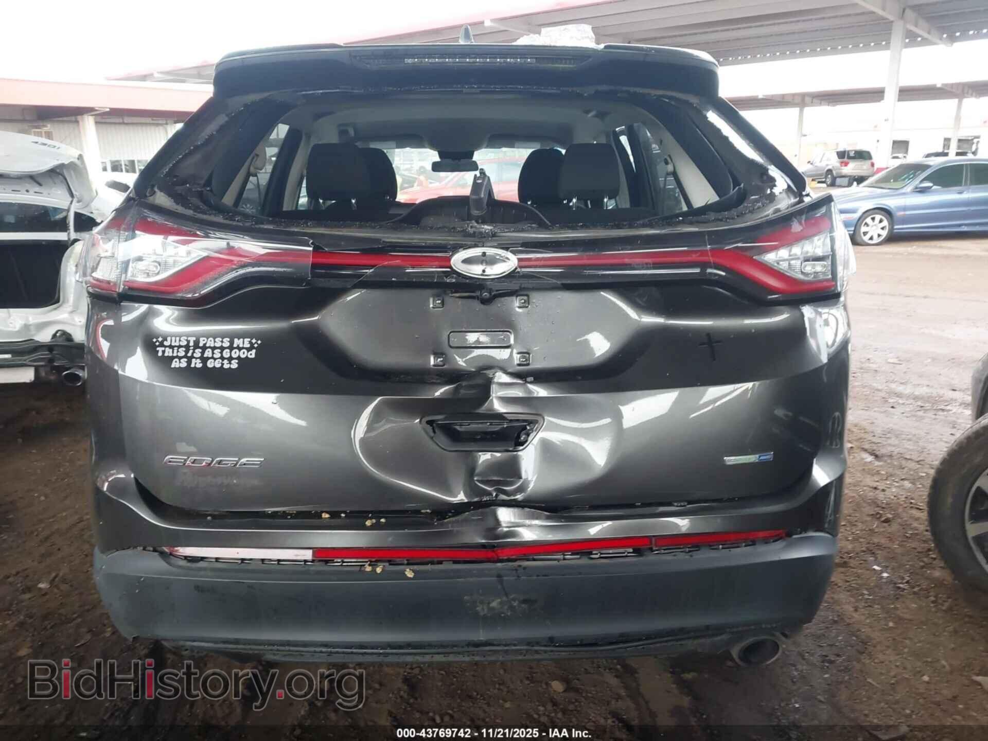 2017 FORD EDGE - VIN: 2FMPK4G98HBB08392 - Фото 6