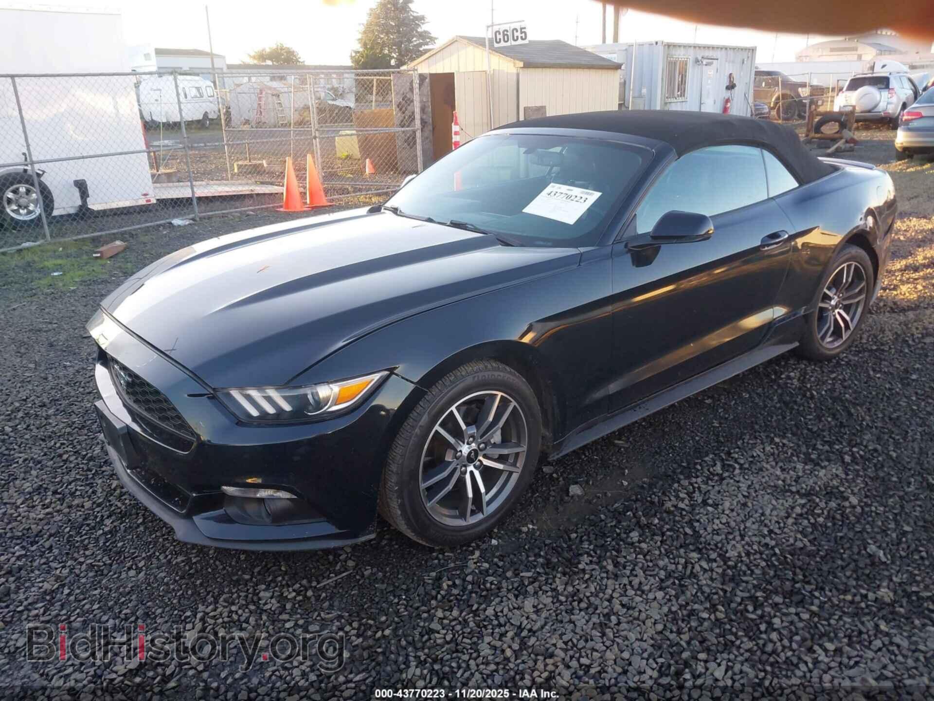 2017 FORD MUSTANG - VIN: 1FATP8UH3H5205131 - Фото 2