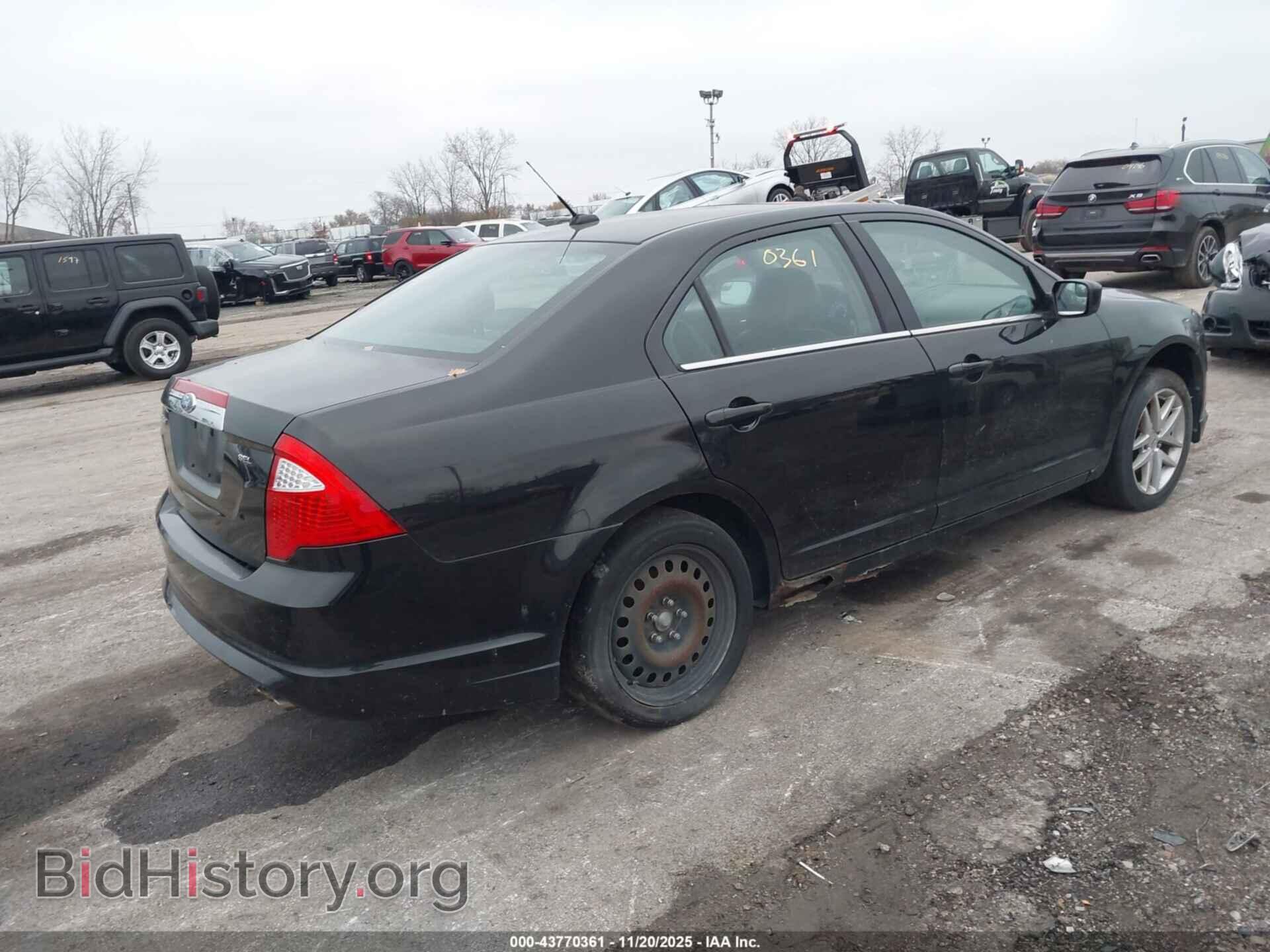 2011 FORD FUSION - VIN: 3FAHP0JAXBR290567 - Фото 4