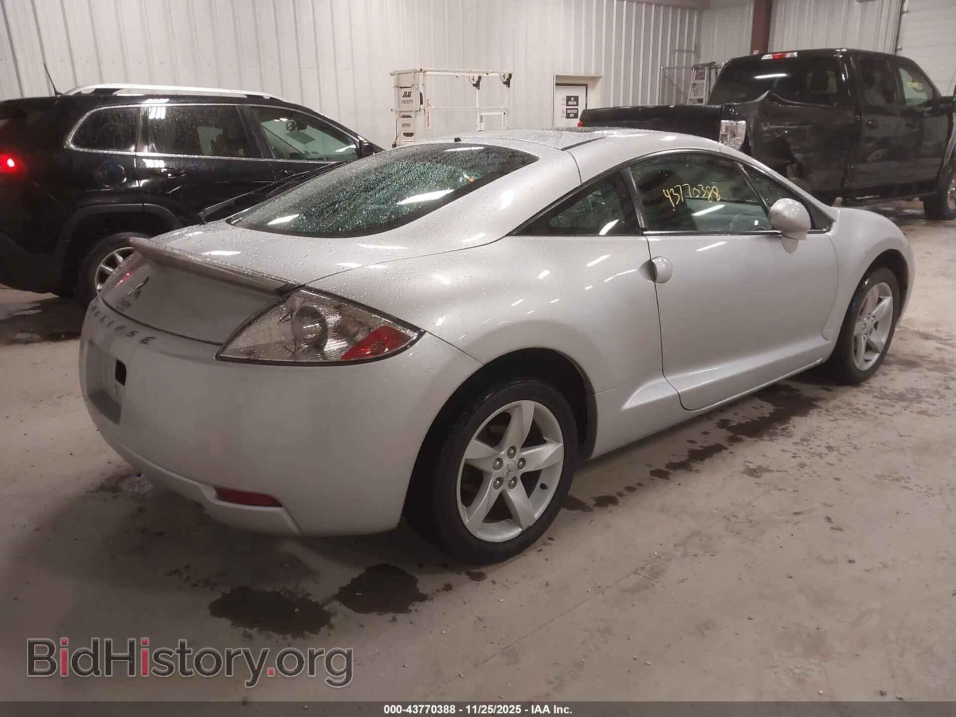 2007 MITSUBISHI ECLIPSE - VIN: 4A3AK24F87E021178 - Photo 4