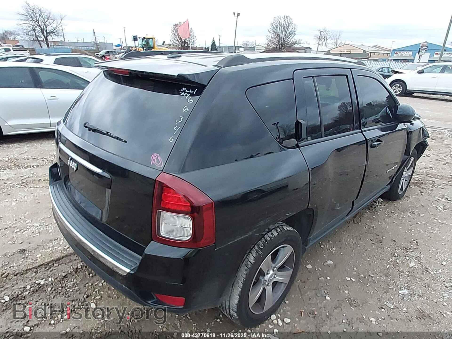 2017 JEEP COMPASS - VIN: 1C4NJCEB4HD166346 - Фото 4